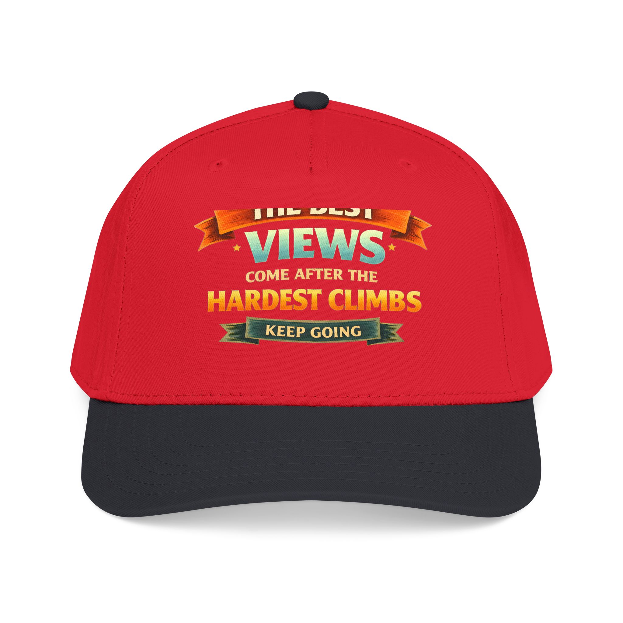 Baseball Cap - "The Best Views" Design Scenic-Line