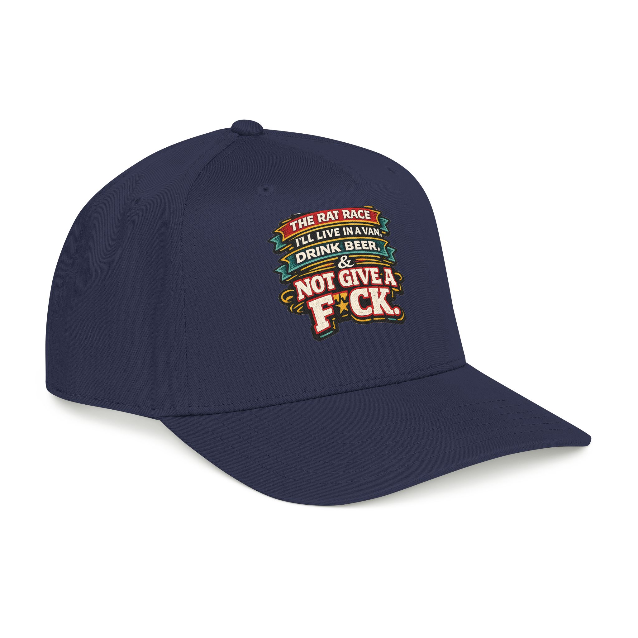 Baseball Cap - "Screw The Rat Race" Design F**K-Line