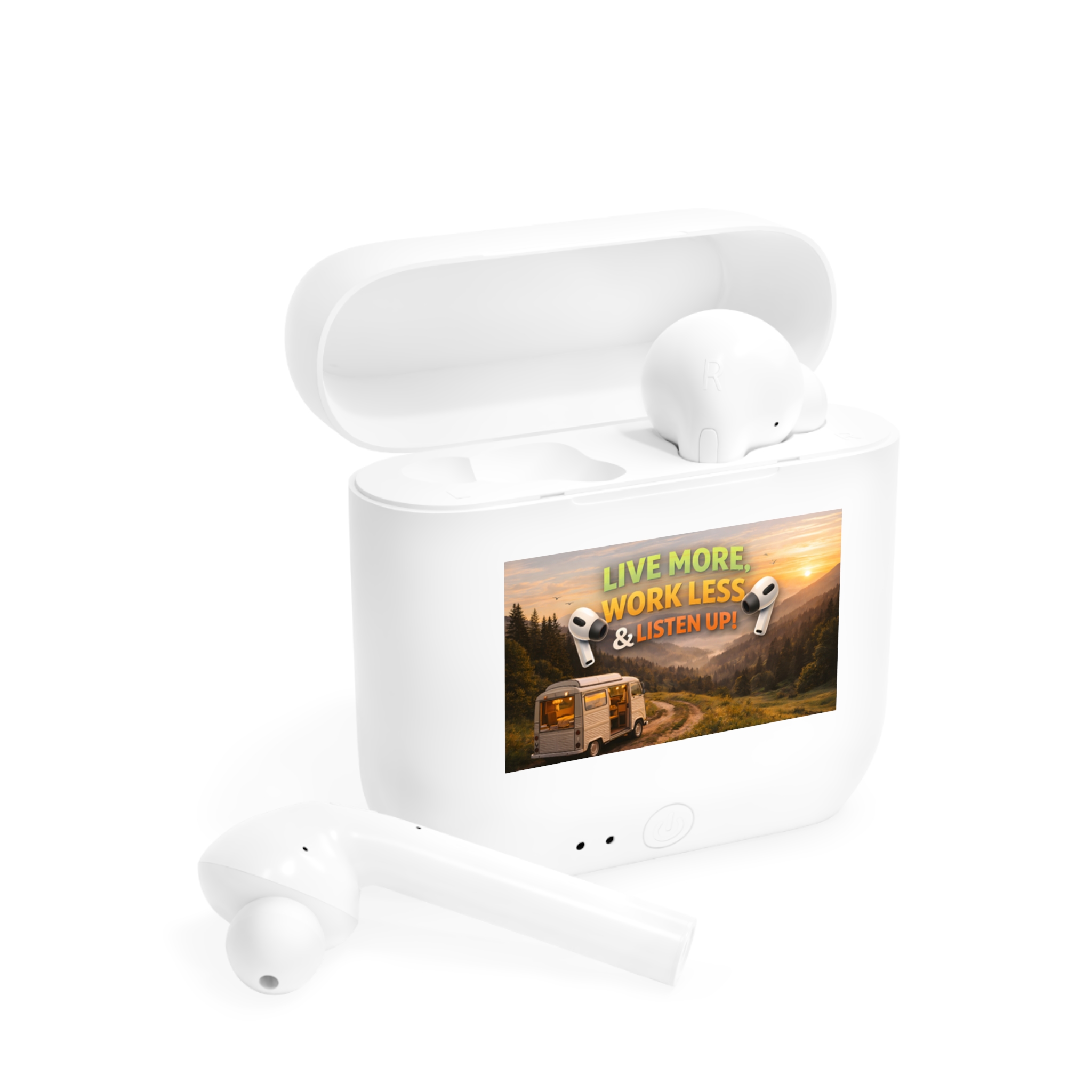 Essos Wireless Earbuds — “Live More, Work Less & Listen Up!” Travel Vibes