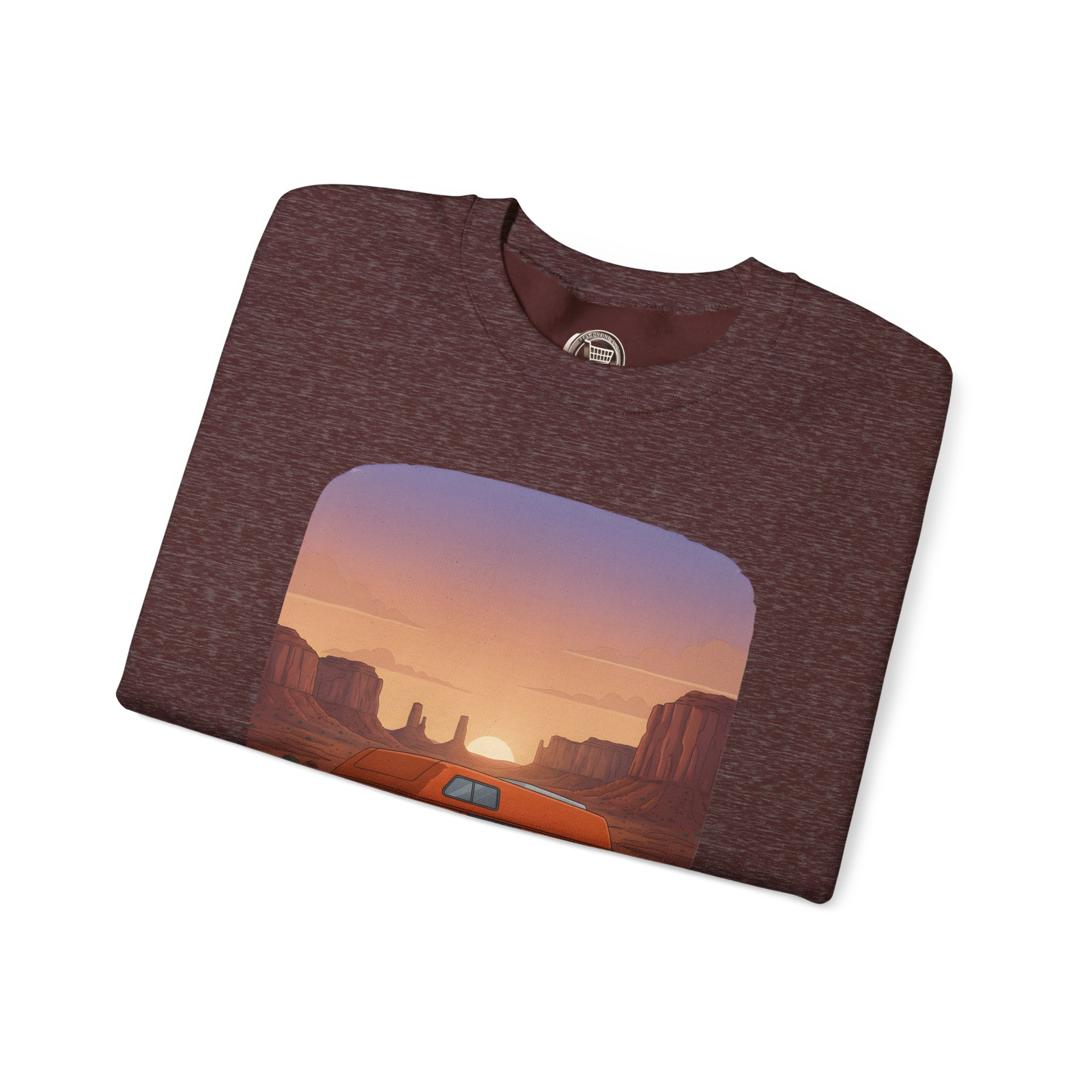 286226971789547198_2048.jpeg Unisex Heavy Blend™ Crewneck Sweatshirt — "Roam Where You Are Rooted" Design Sitcom-Line