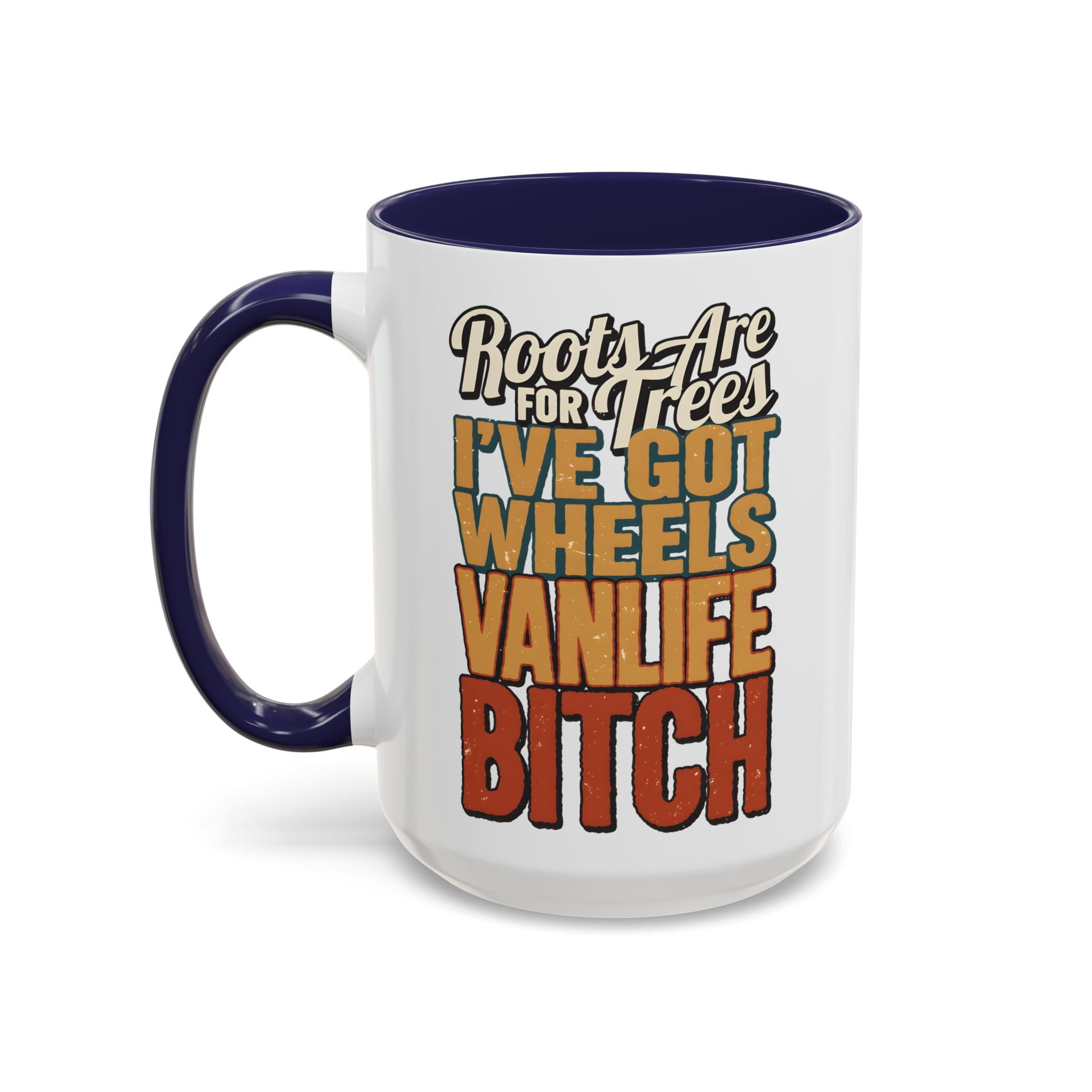 2872576651671008771_2048.jpeg Accent Coffee Mug (11, 15oz) — "Roots Are For Trees" Design F**K-Line