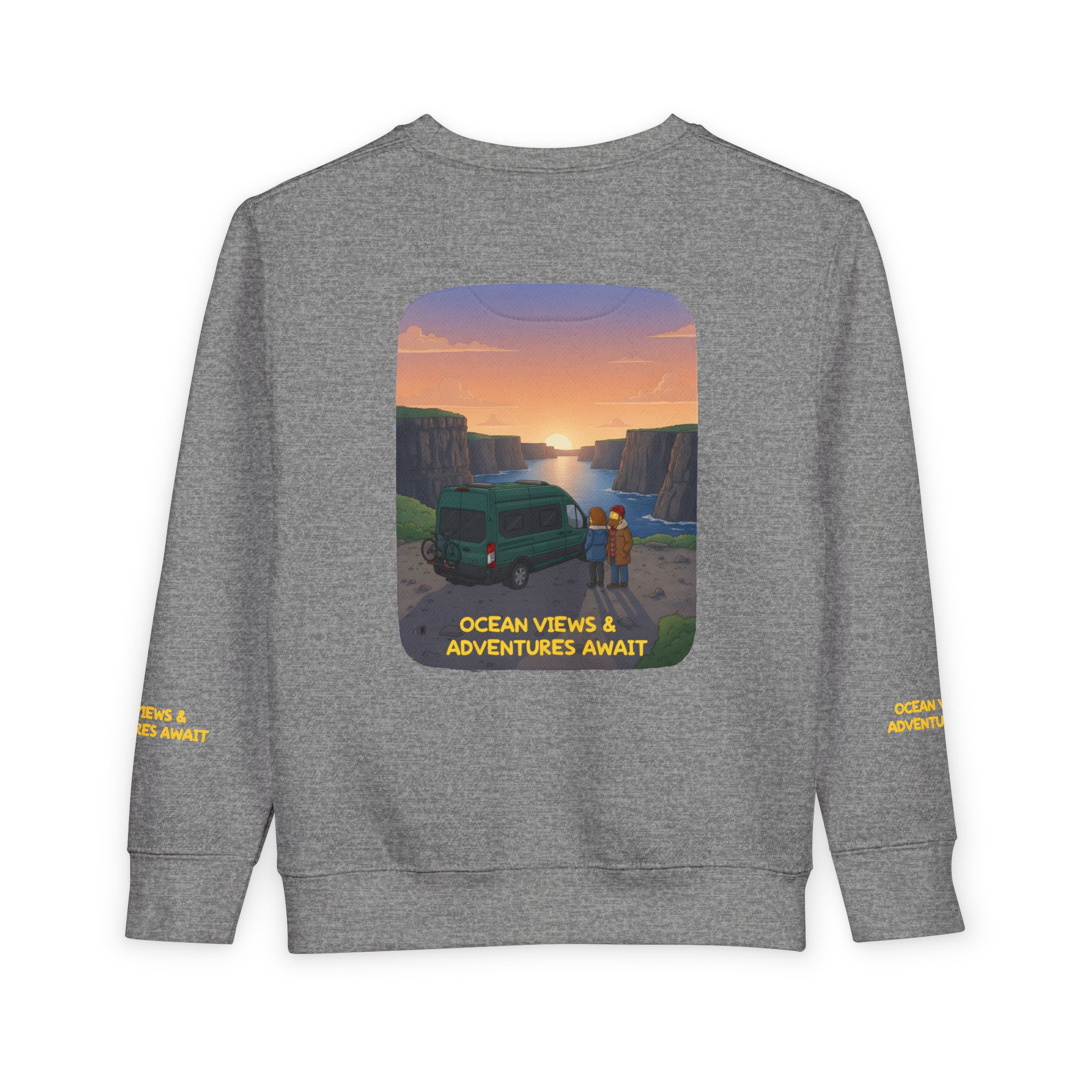 2874643572763332515_2048-1.jpeg Toddler Sweatshirt - "Ocean Views-Adventures Awaits" (Design Sitcom-Line)