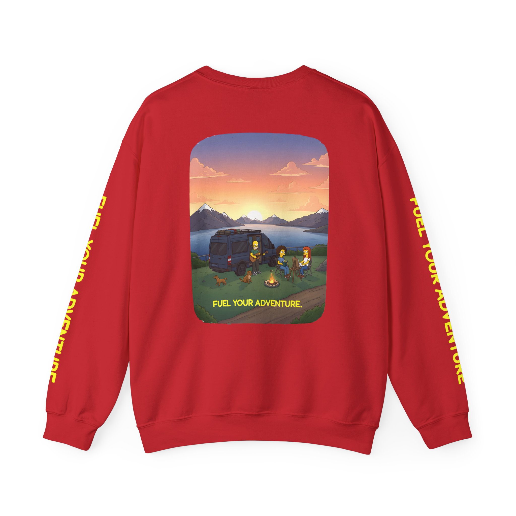 2888253926461116036_2048.jpeg Unisex Heavy Blend™ Crewneck Sweatshirt — "Fuel Your Adventure" Design Sitcom-Line