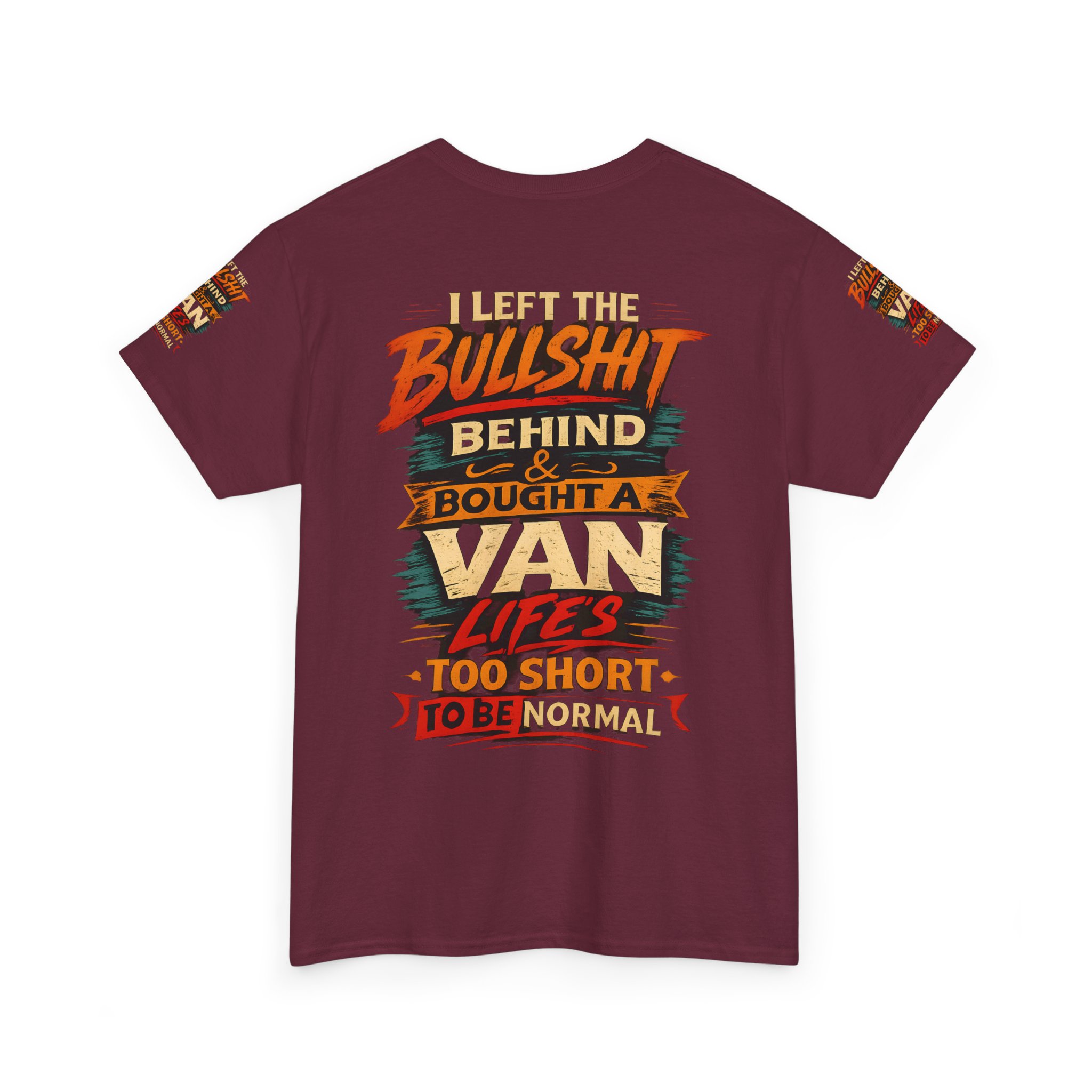 2888848850007560556_2048.jpeg Unisex Heavy Cotton Tee — "I Left The Bullshit" Design F**K-Line