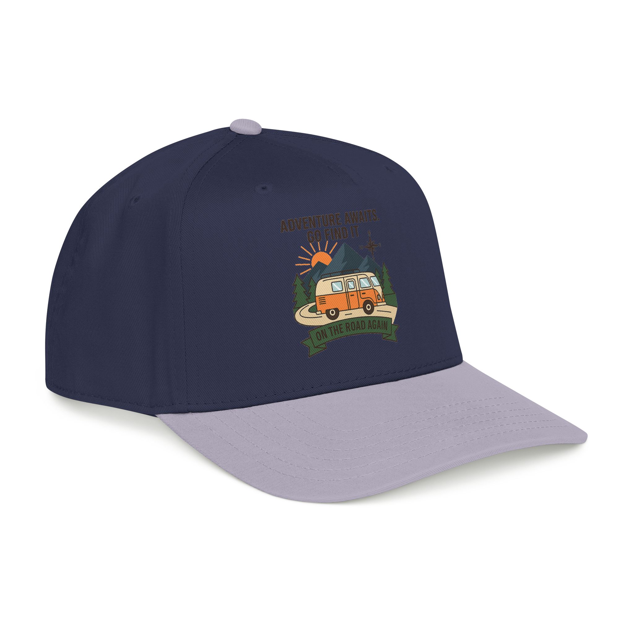 Baseball Cap - "Adventure Awaits" Outdoor Travel Hat