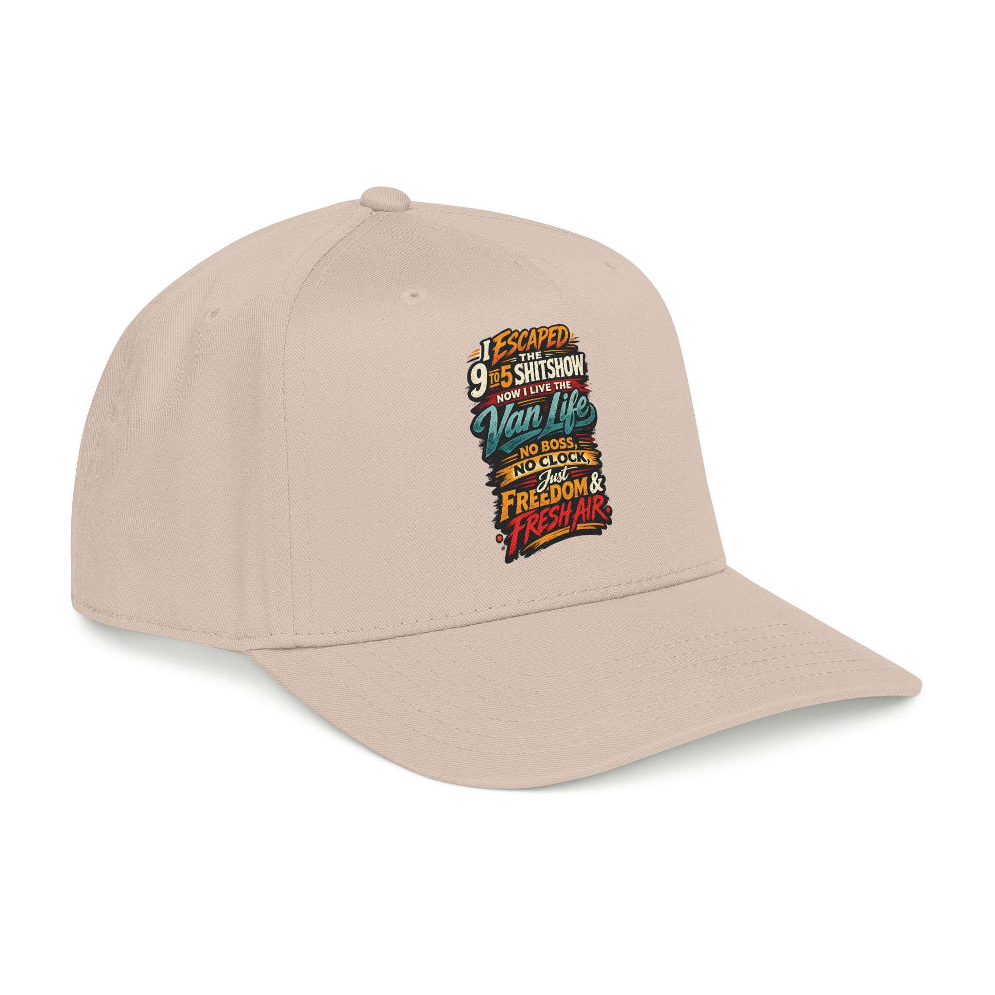 Baseball Cap - "I Escaped The 9 To 5" Design F**K-Line