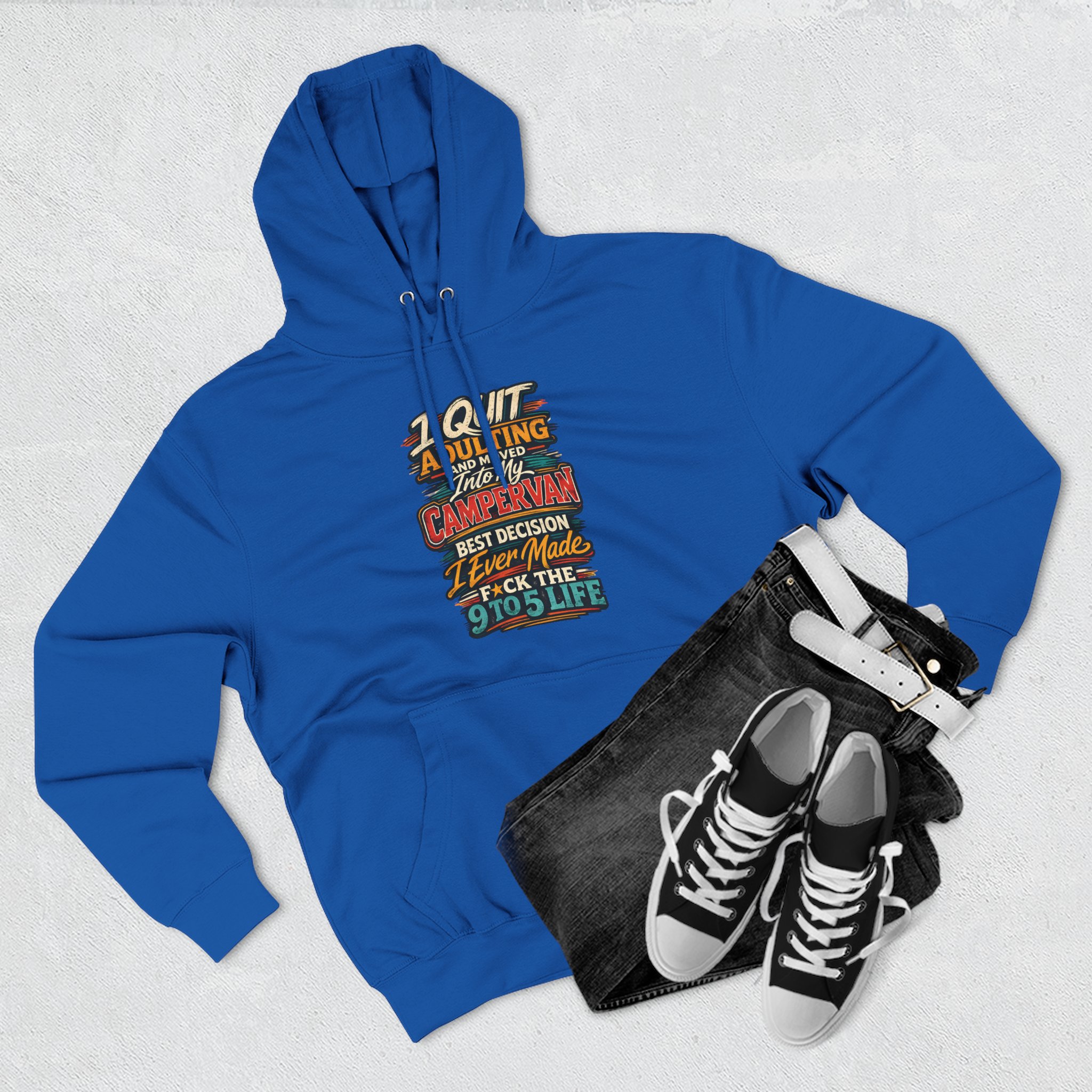 2934102144009363755_2048.jpeg Three-Panel Fleece Hoodie - "I Quit Adulting" Design F**K-Line