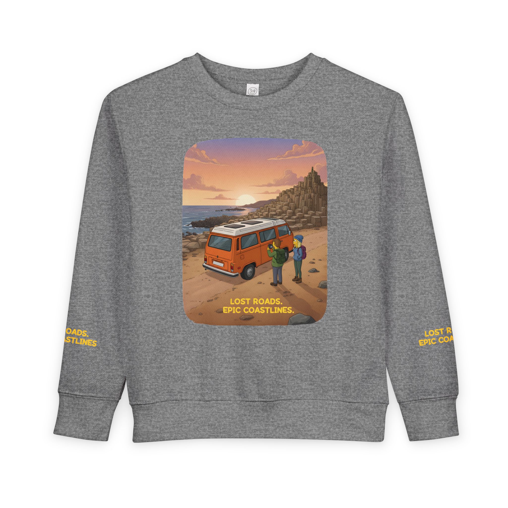 2934459947457905438_2048-1.jpeg Toddler Sweatshirt - "Lost Roads Epic Coastlines" (Design Sitcom-Line)