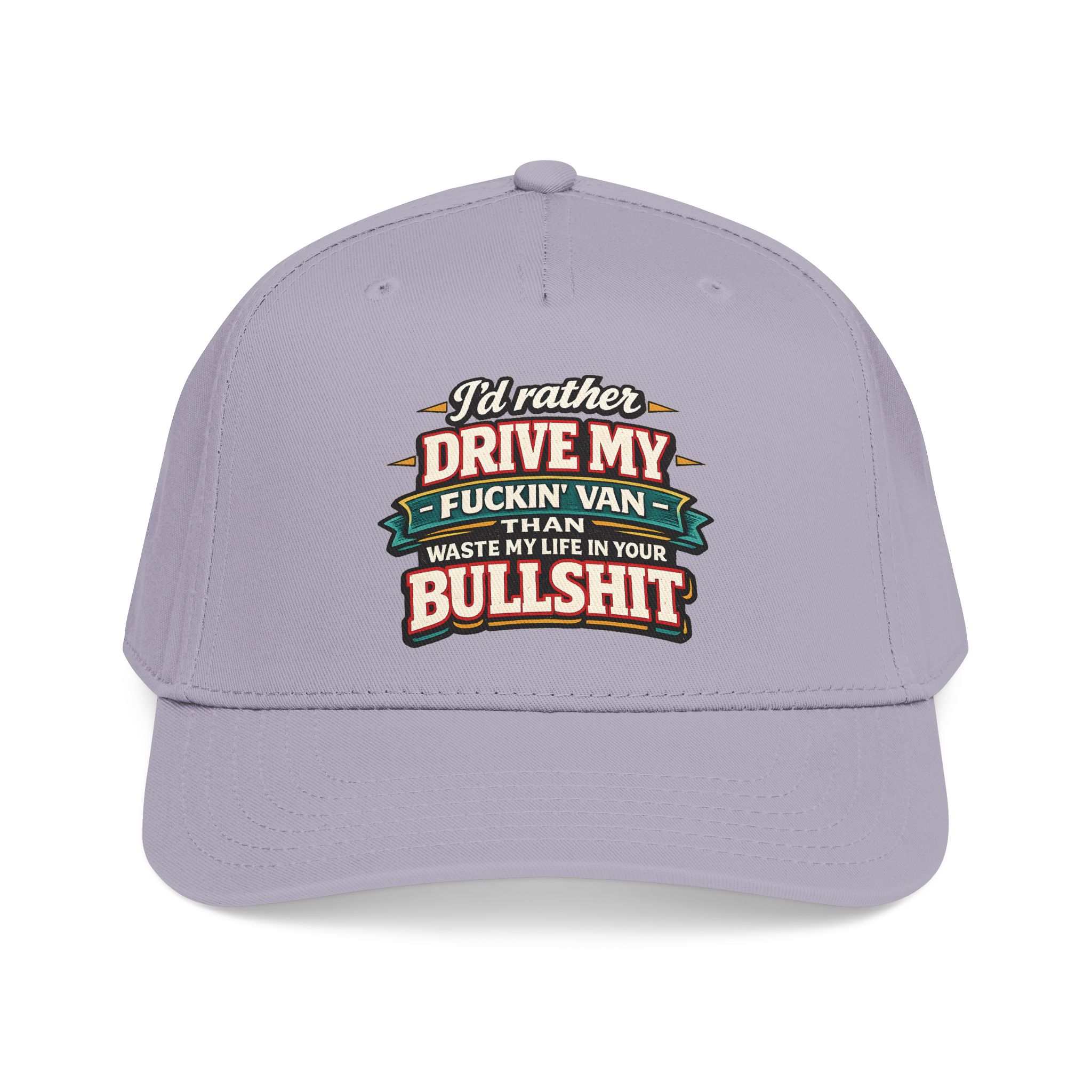 Baseball Cap - "I´d Rather Drive My Fucking Van" Design F**K-Line