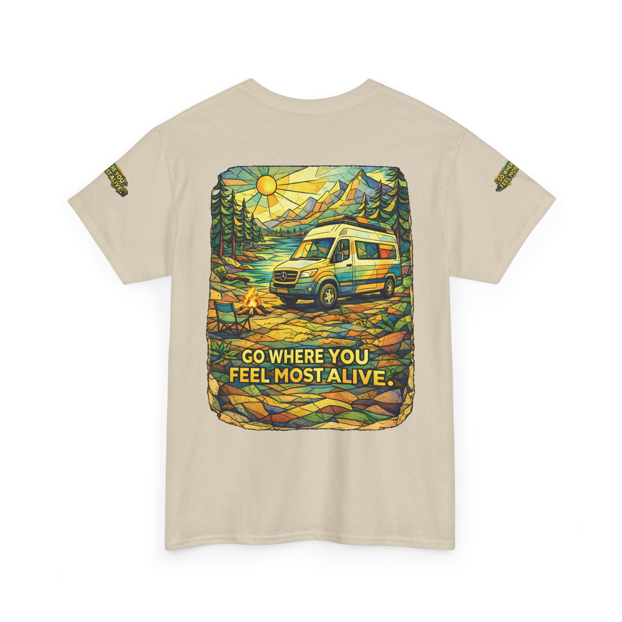 2956012028453819870_2048.jpeg Unisex Heavy Cotton Tee — "Go Where You Feel Most Alive" Design Cubic-Line