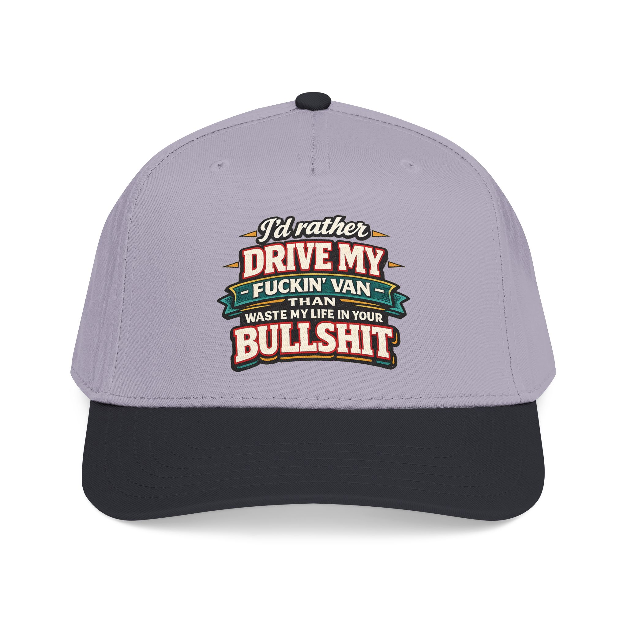 Baseball Cap - "I´d Rather Drive My Fucking Van" Design F**K-Line