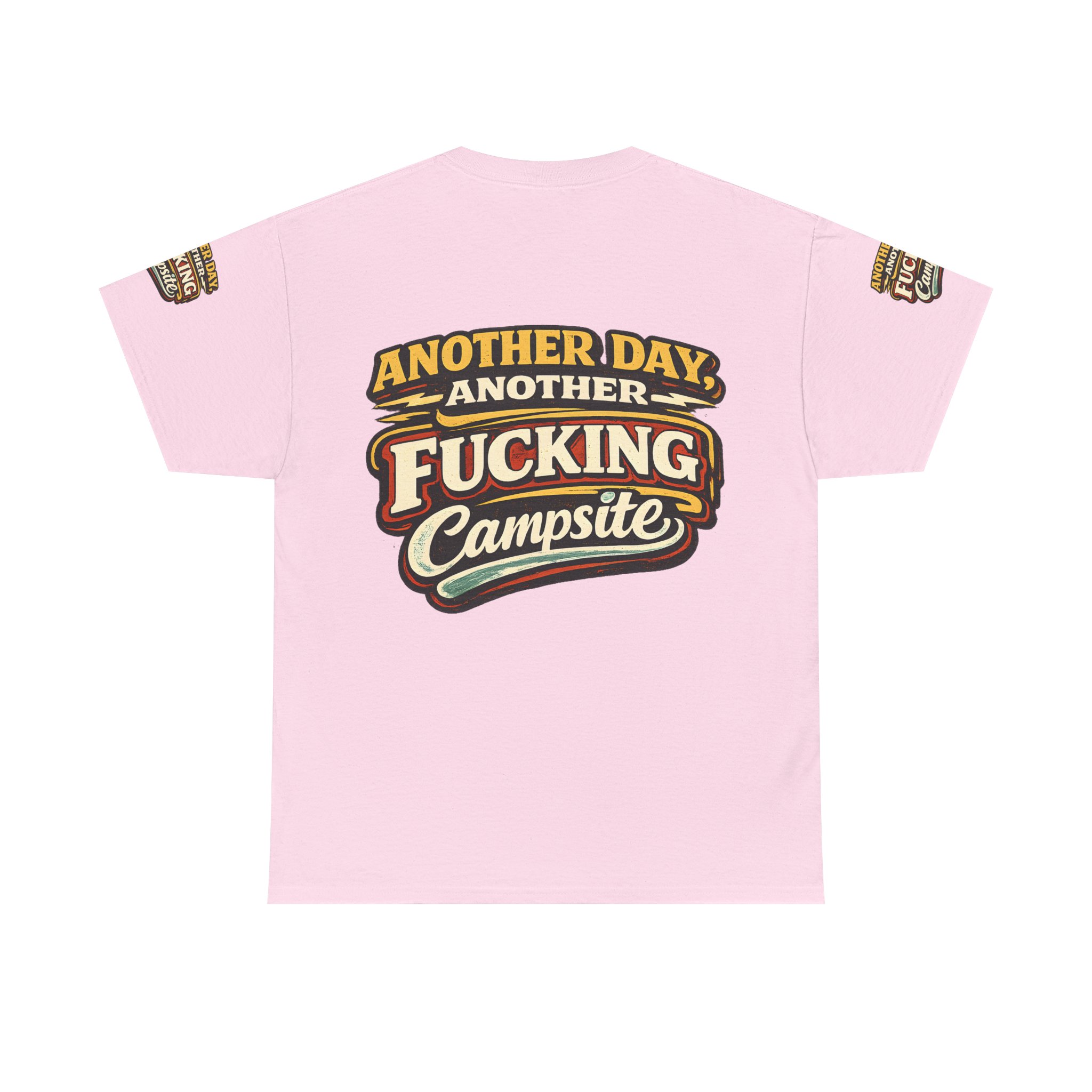 Unisex Heavy Cotton Tee — "Another Day" Design F**K-Line