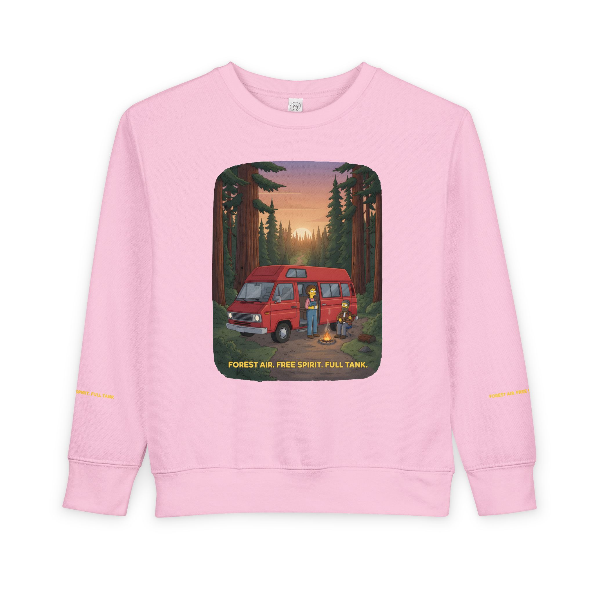 301634646398398189_2048-1.jpeg Toddler Sweatshirt - "Forest Air Free Spirit Full Tank" (Design Sitcom-Line)