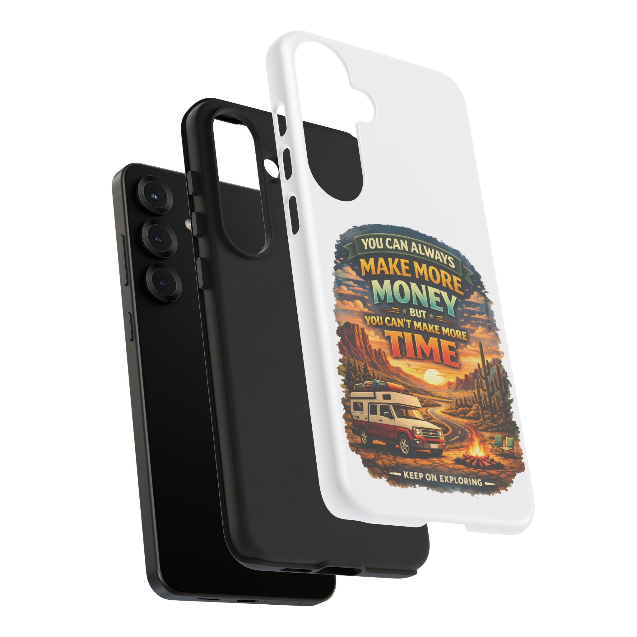 Phone Case — "You Can Always Make Money" (Design Scenic-Line)