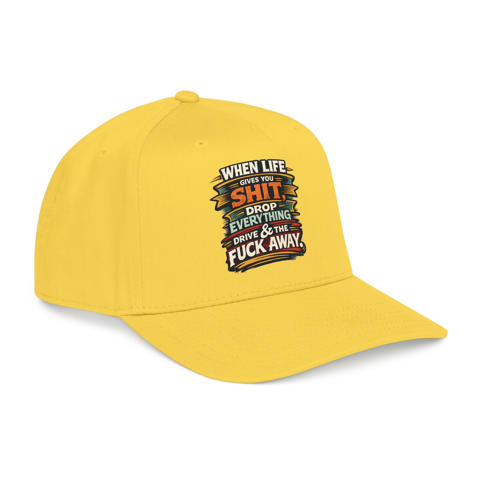 Baseball Cap - "When Live Gives You Shit" Design F**K-Line