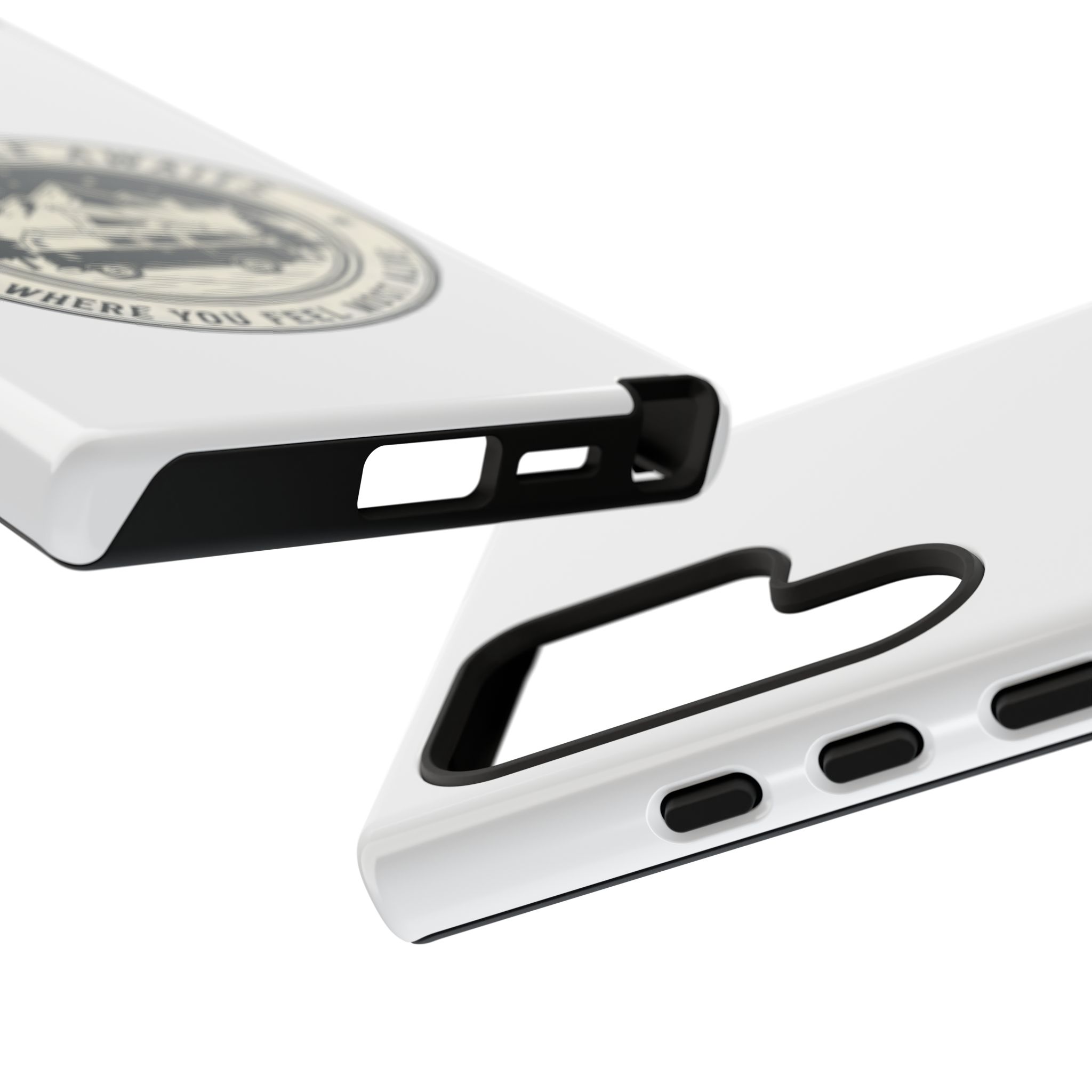 Phone Case — "Adventure Awaits-Go Where You Feel Most Alive" Camper Van Design