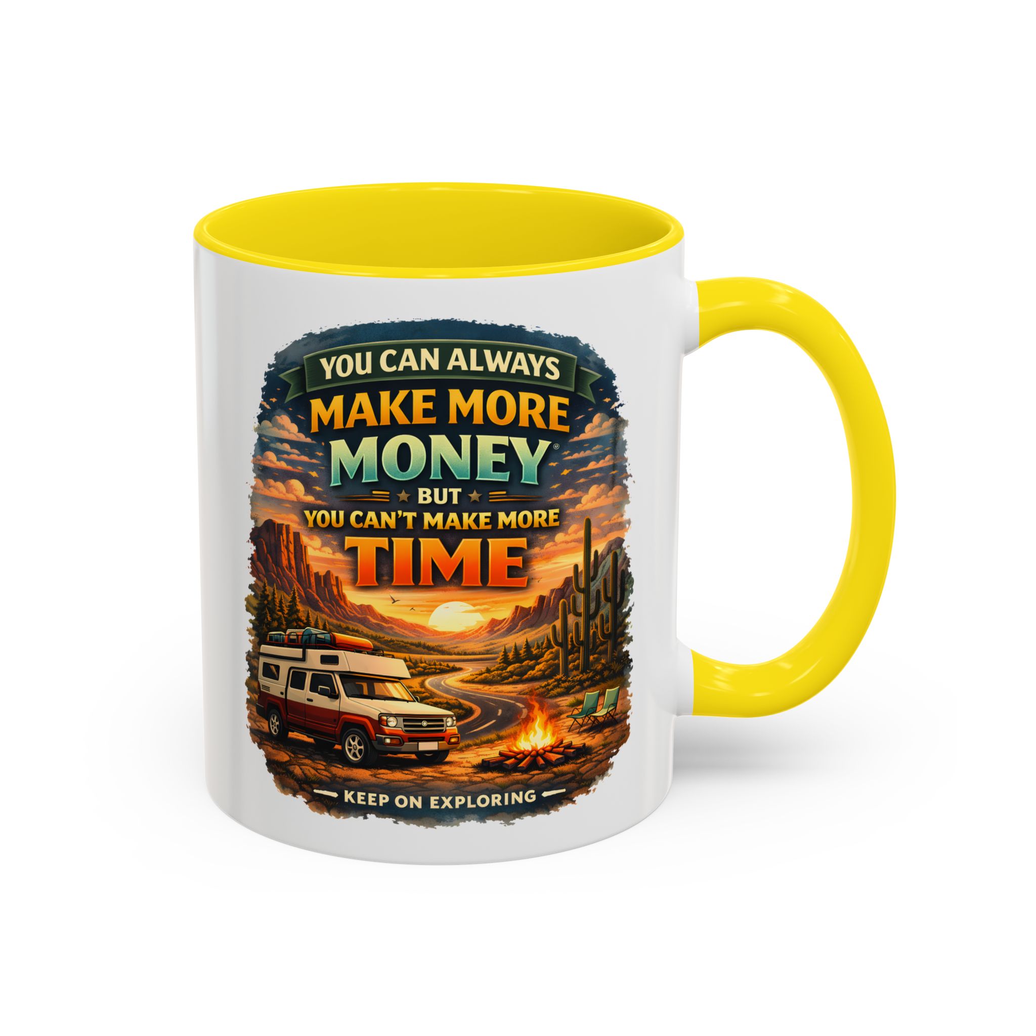 3138000790165199545_2048.jpeg Accent Coffee Mug (11, 15oz) — "You Can Always Make More Money" Design Scenic-Line