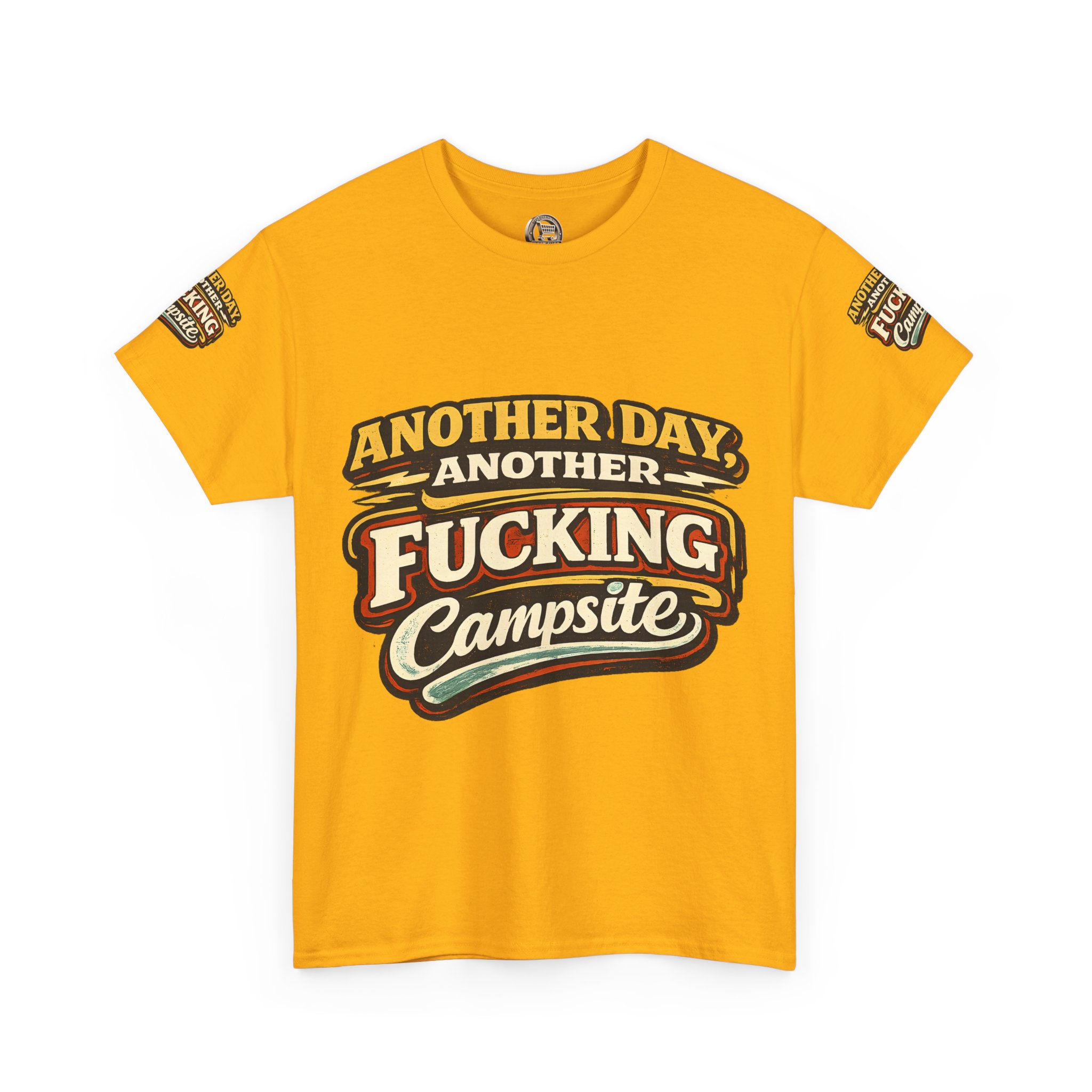 Unisex Heavy Cotton Tee — "Another Day" Design F**K-Line