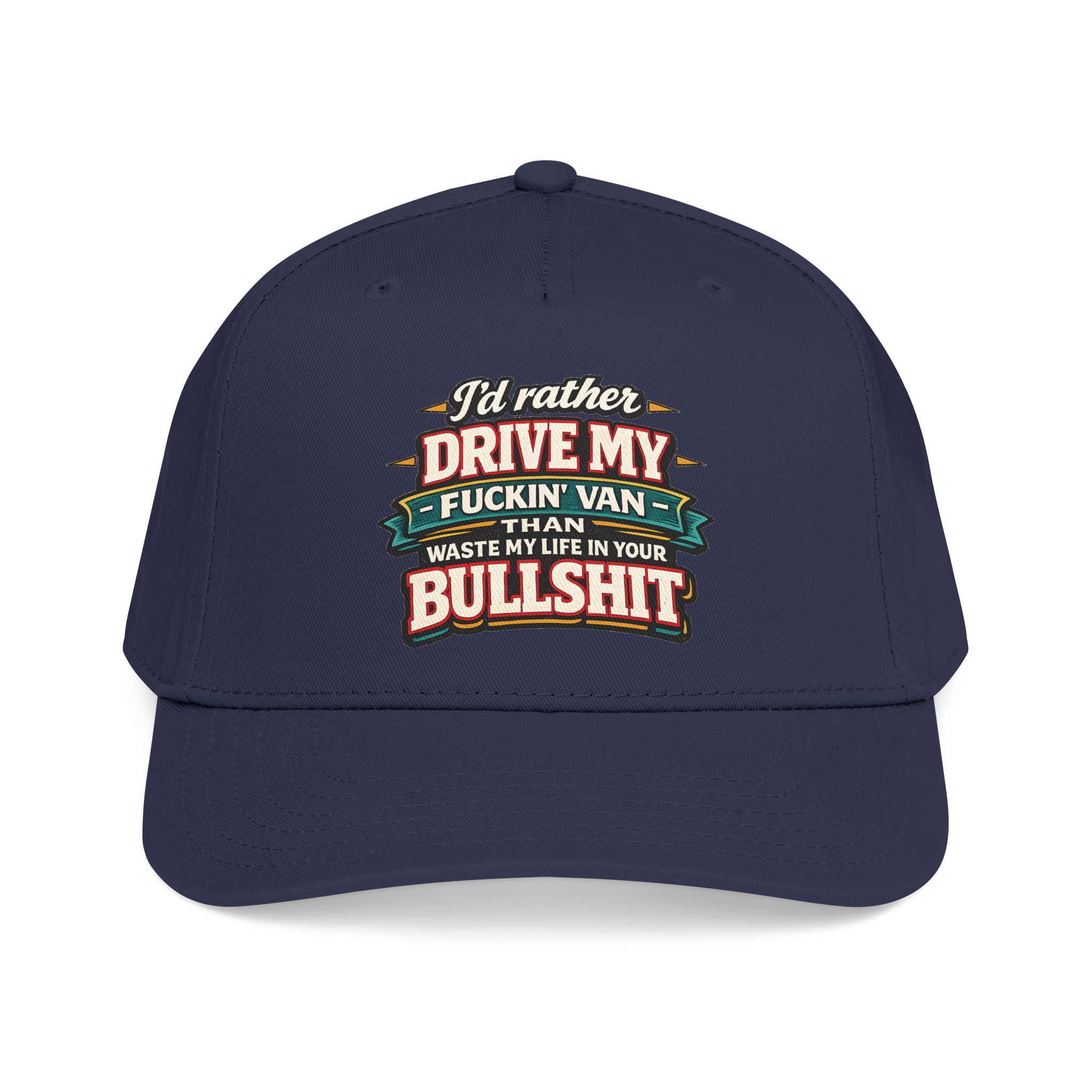 Baseball Cap - "I´d Rather Drive My Fucking Van" Design F**K-Line