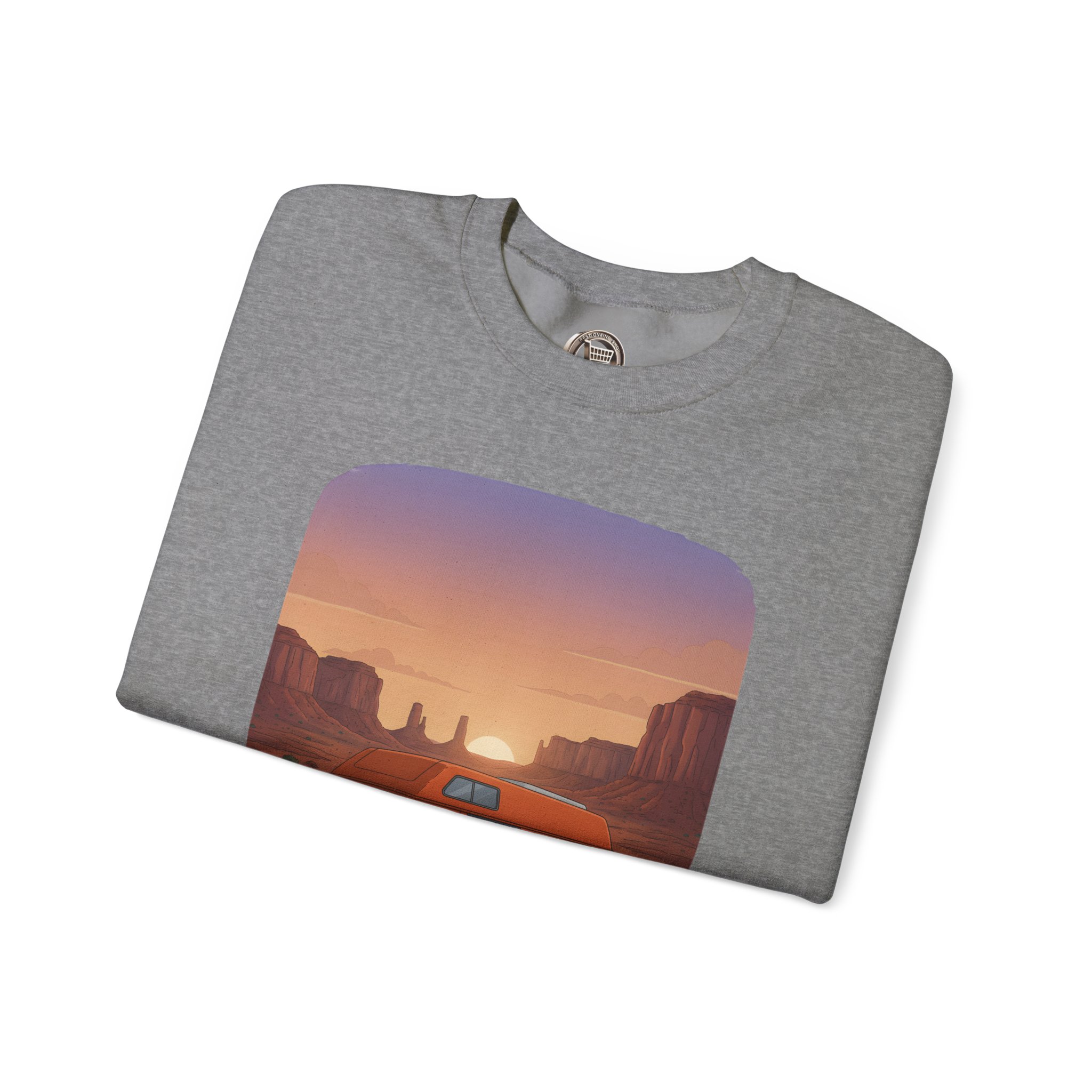 3201677750915428404_2048.jpeg Unisex Heavy Blend™ Crewneck Sweatshirt — "Roam Where You Are Rooted" Design Sitcom-Line