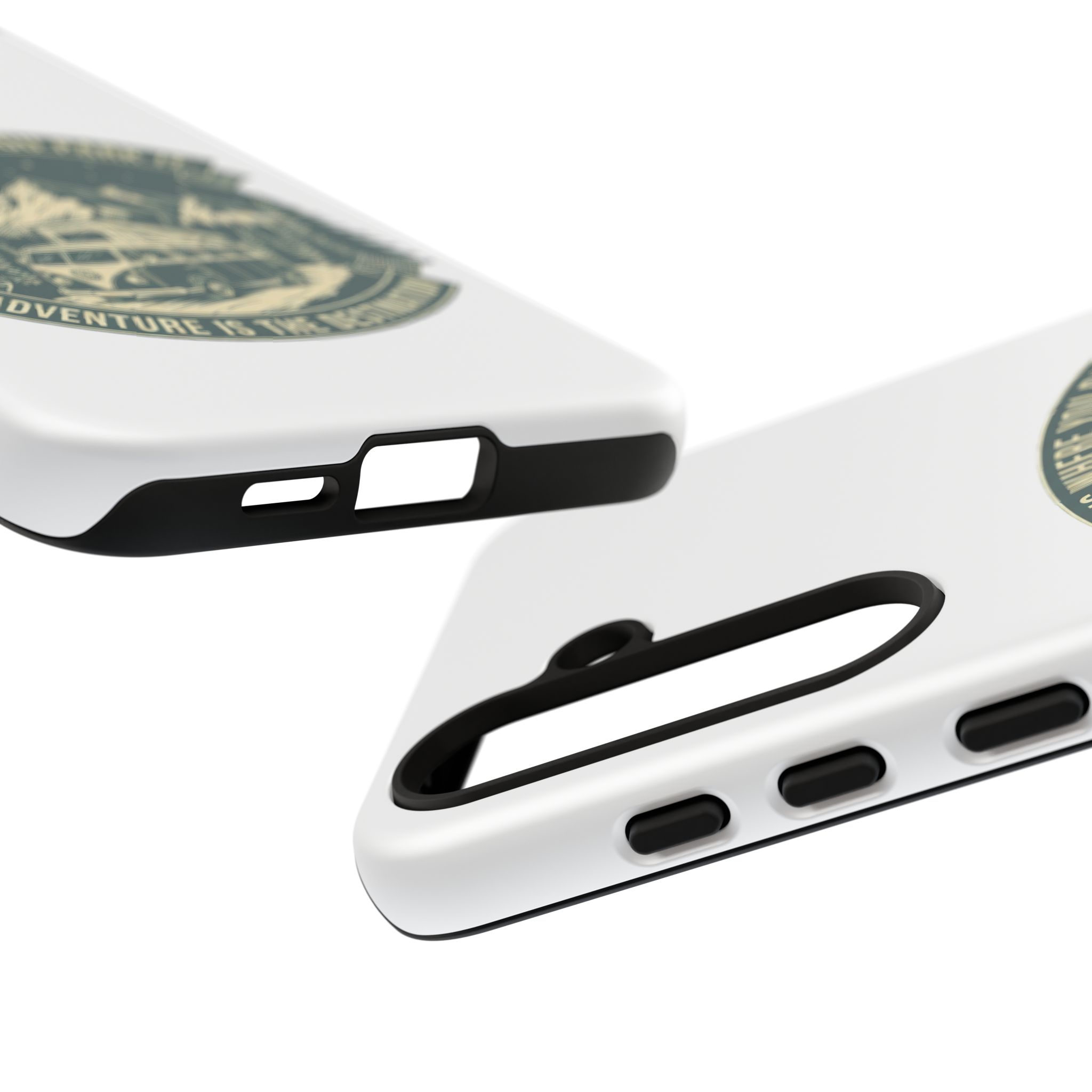 Phone Case — "Home Is Where You Park It-Adventure is the destination" Camper Van Design