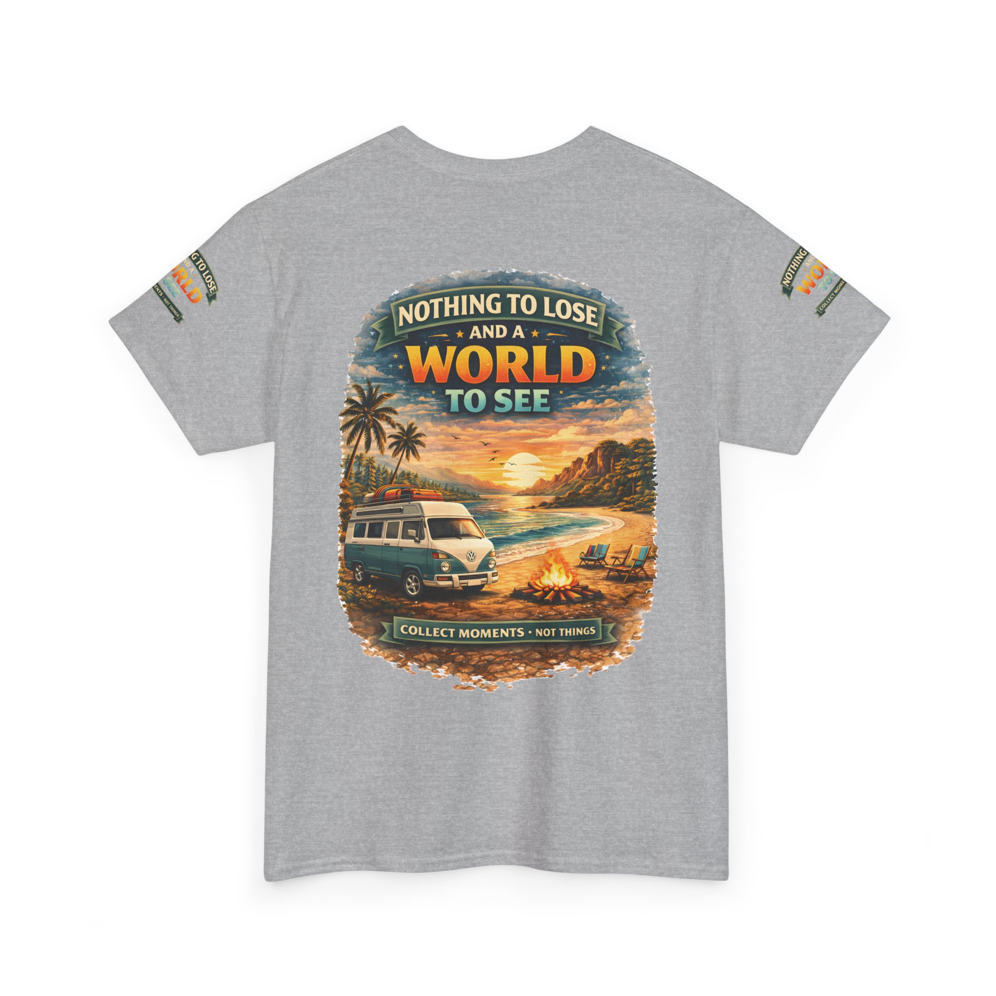 3240556196126293684_2048.jpeg Unisex Heavy Cotton Tee — "Nothing To Lose " Design Scenic-Line