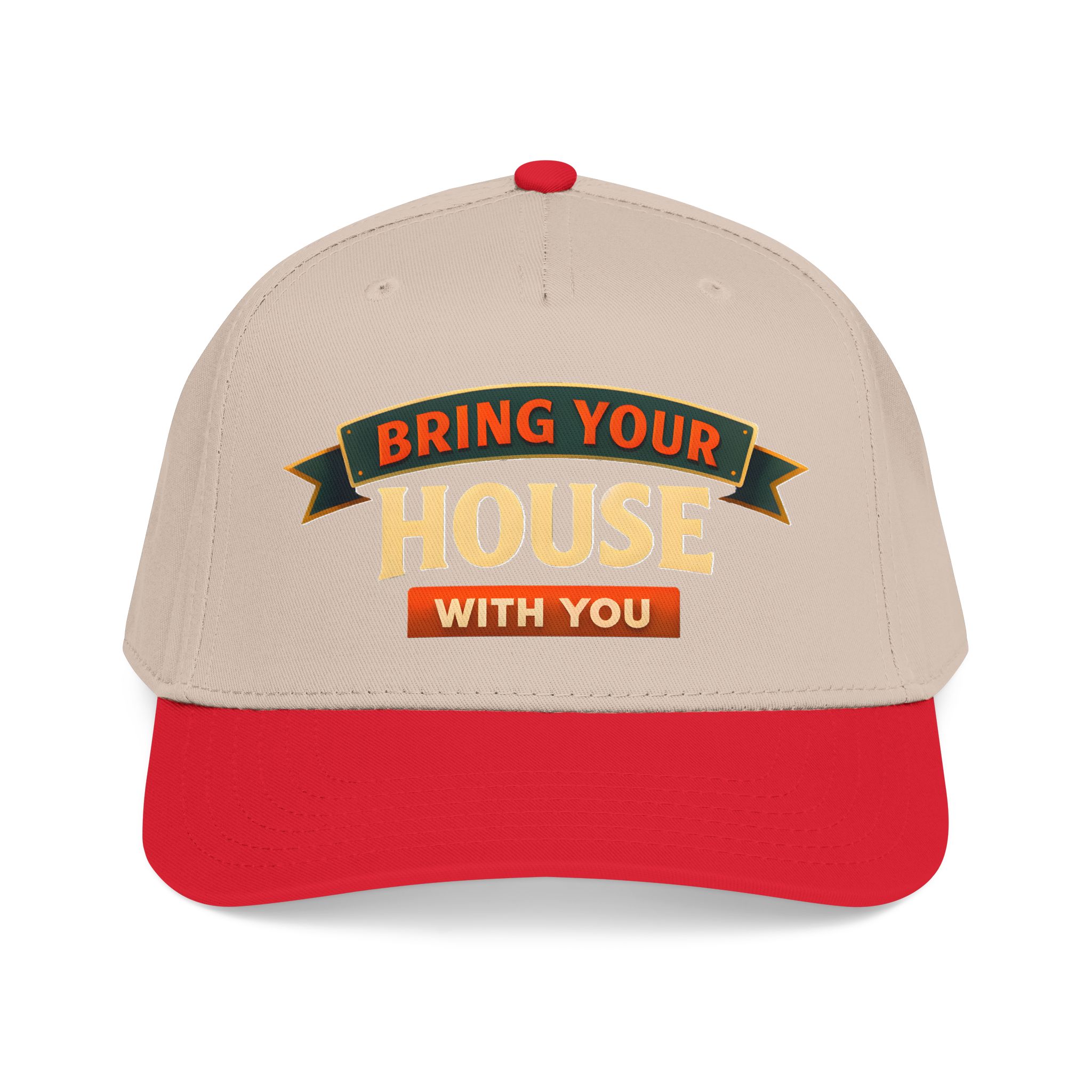 Baseball Cap - "Bring Your House With You" Design Scenic-Line