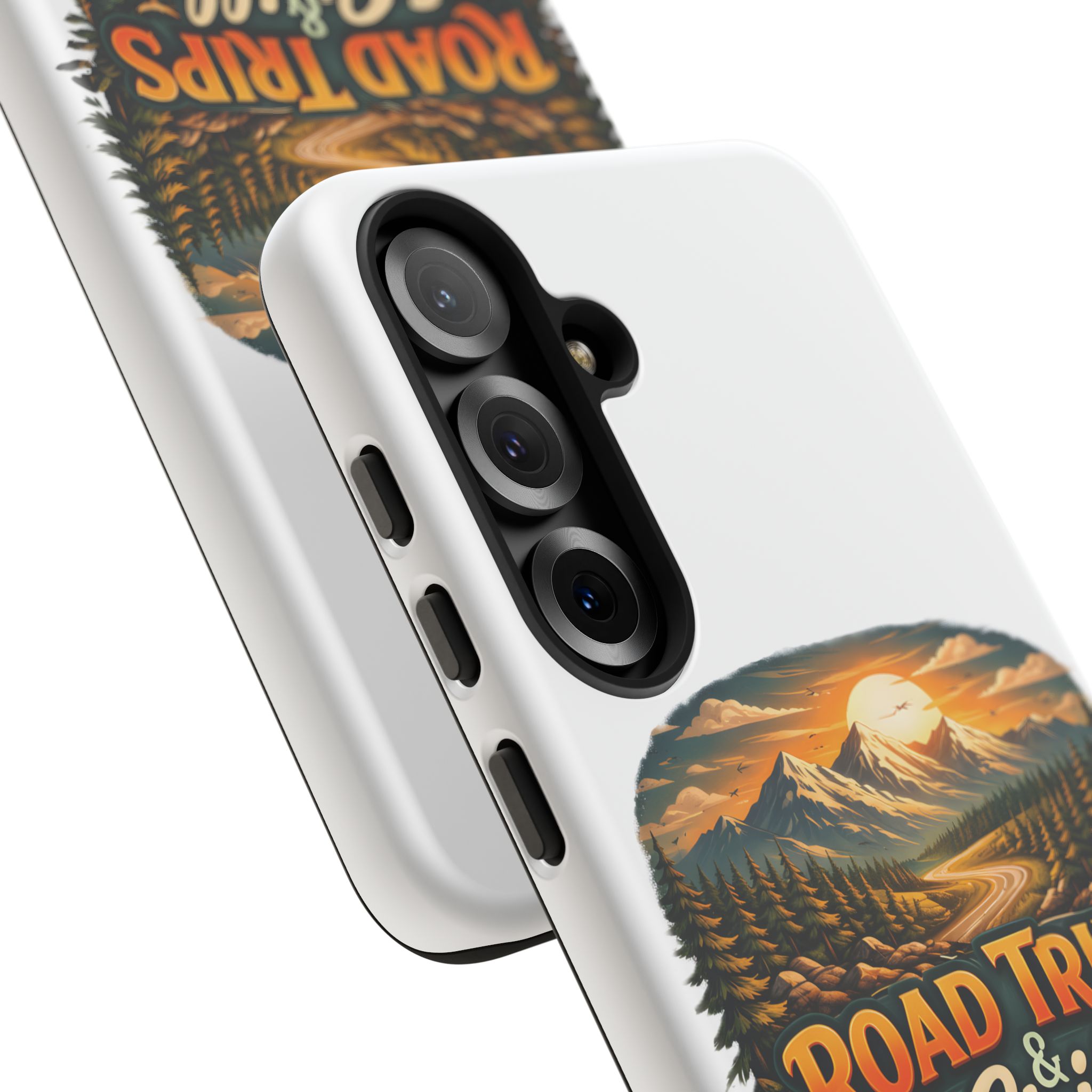 Phone Case — "Road Trips and Chill" (Design Scenic-Line)