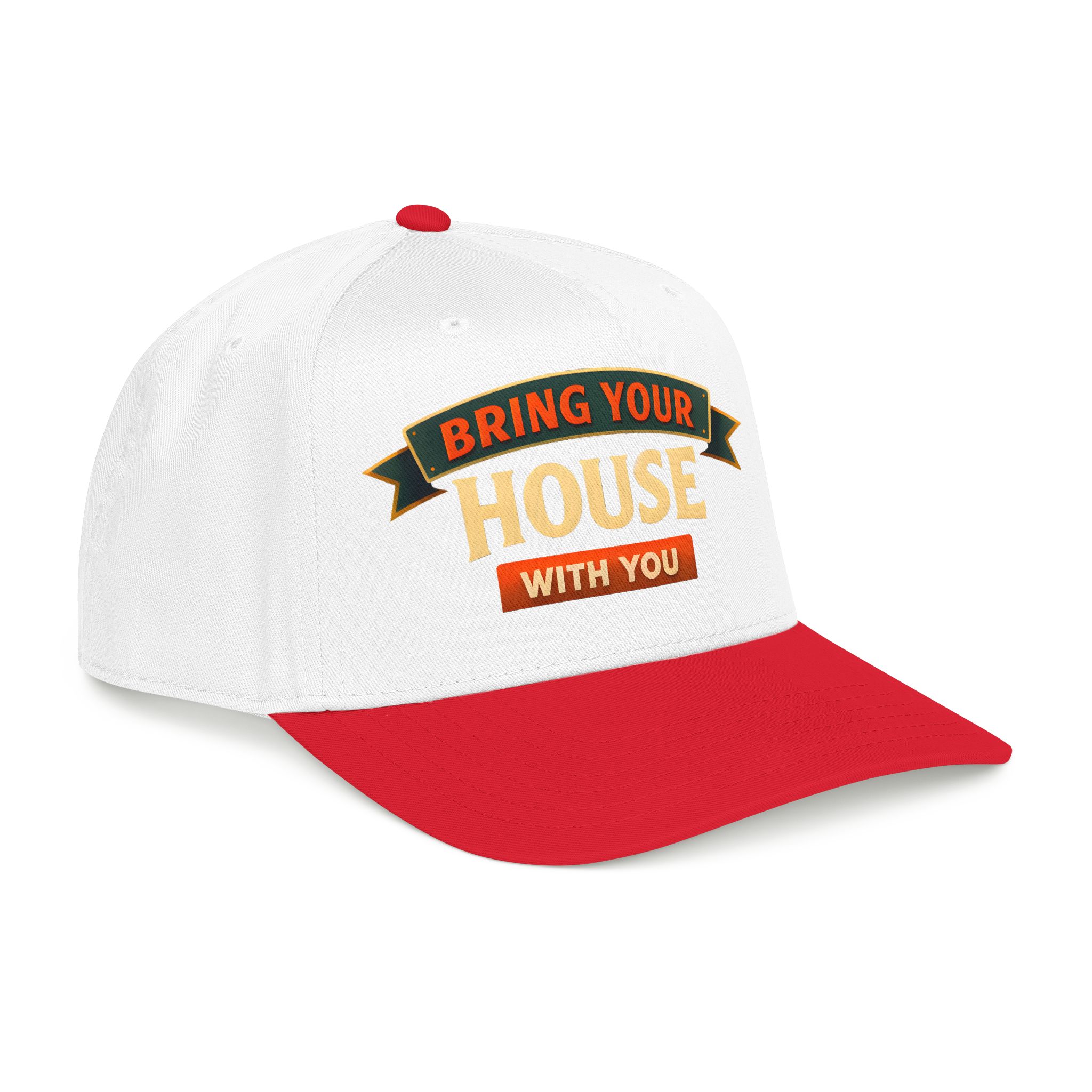 Baseball Cap - "Bring Your House With You" Design Scenic-Line