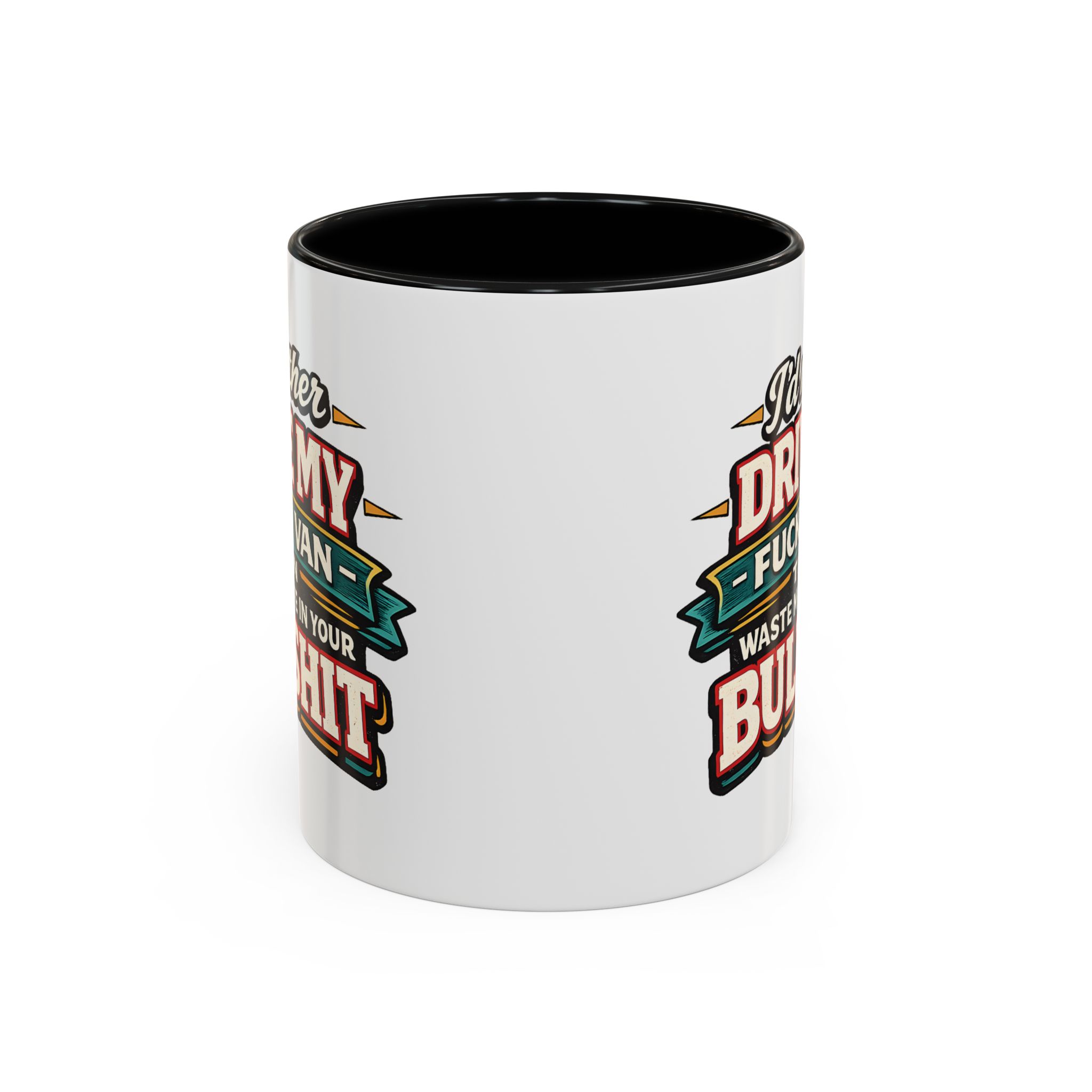 3288140876002405430_2048.jpeg Accent Coffee Mug (11, 15oz) — "I´d Rather Drive My Fucking Van" Design F**K-Line