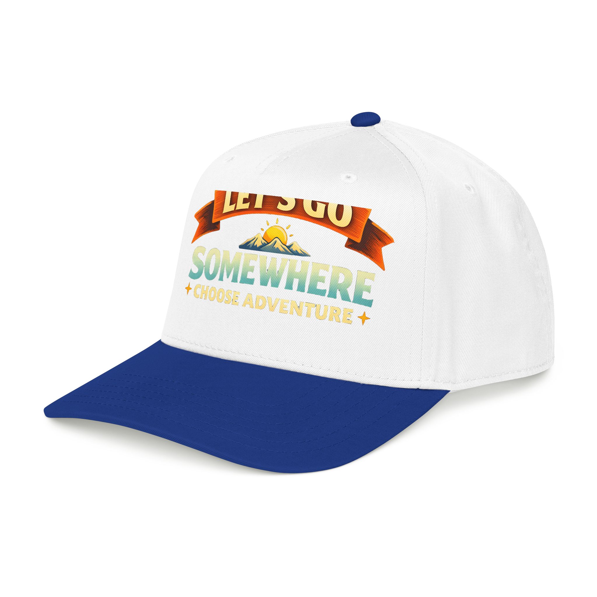 3295362835804621561_2048.jpeg Baseball Cap - "Lets Go Somewhere" Design Scenic-Line