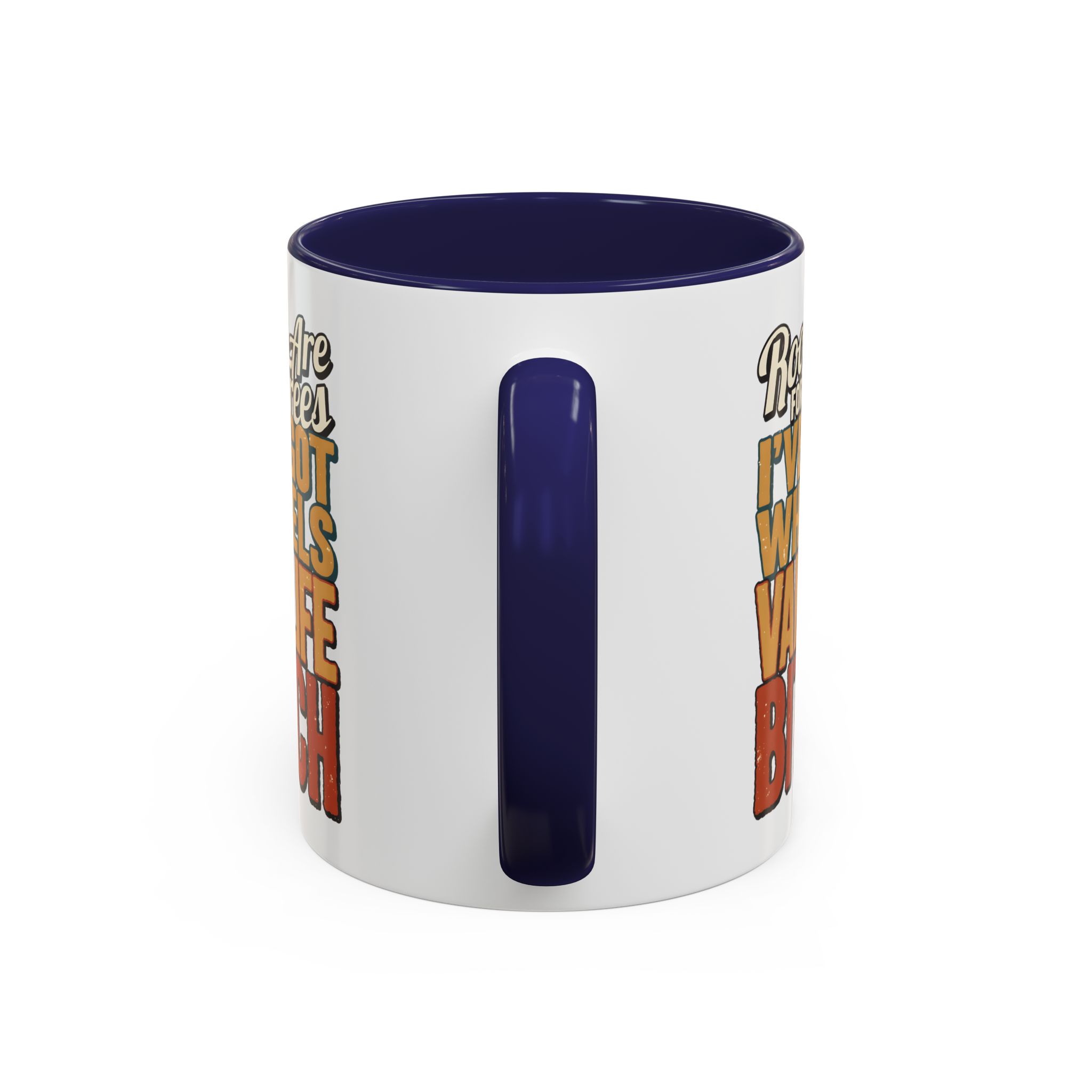 3392492964454030357_2048.jpeg Accent Coffee Mug (11, 15oz) — "Roots Are For Trees" Design F**K-Line