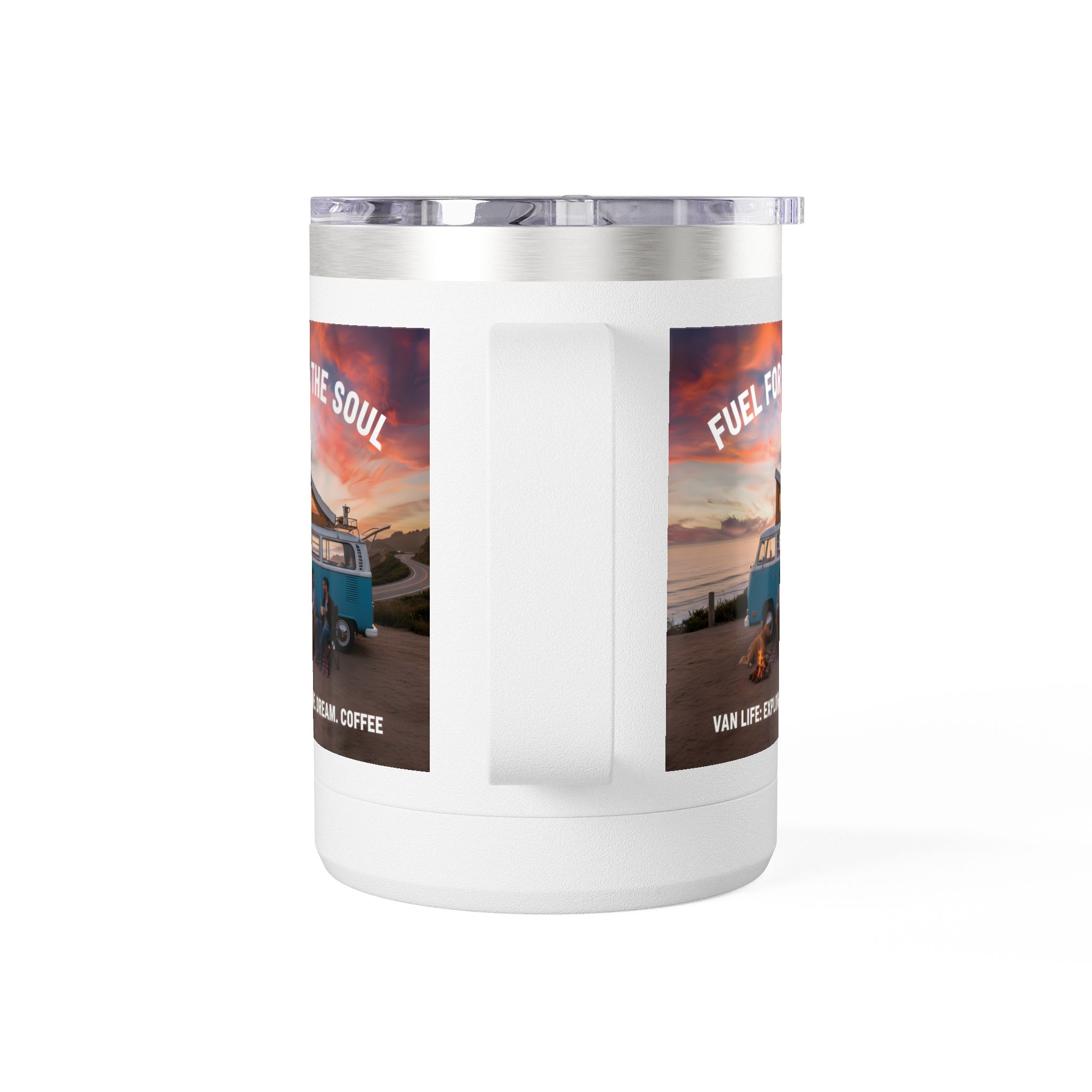 Coffee Mug Tumbler, 15oz — "Fuel for the Soul"