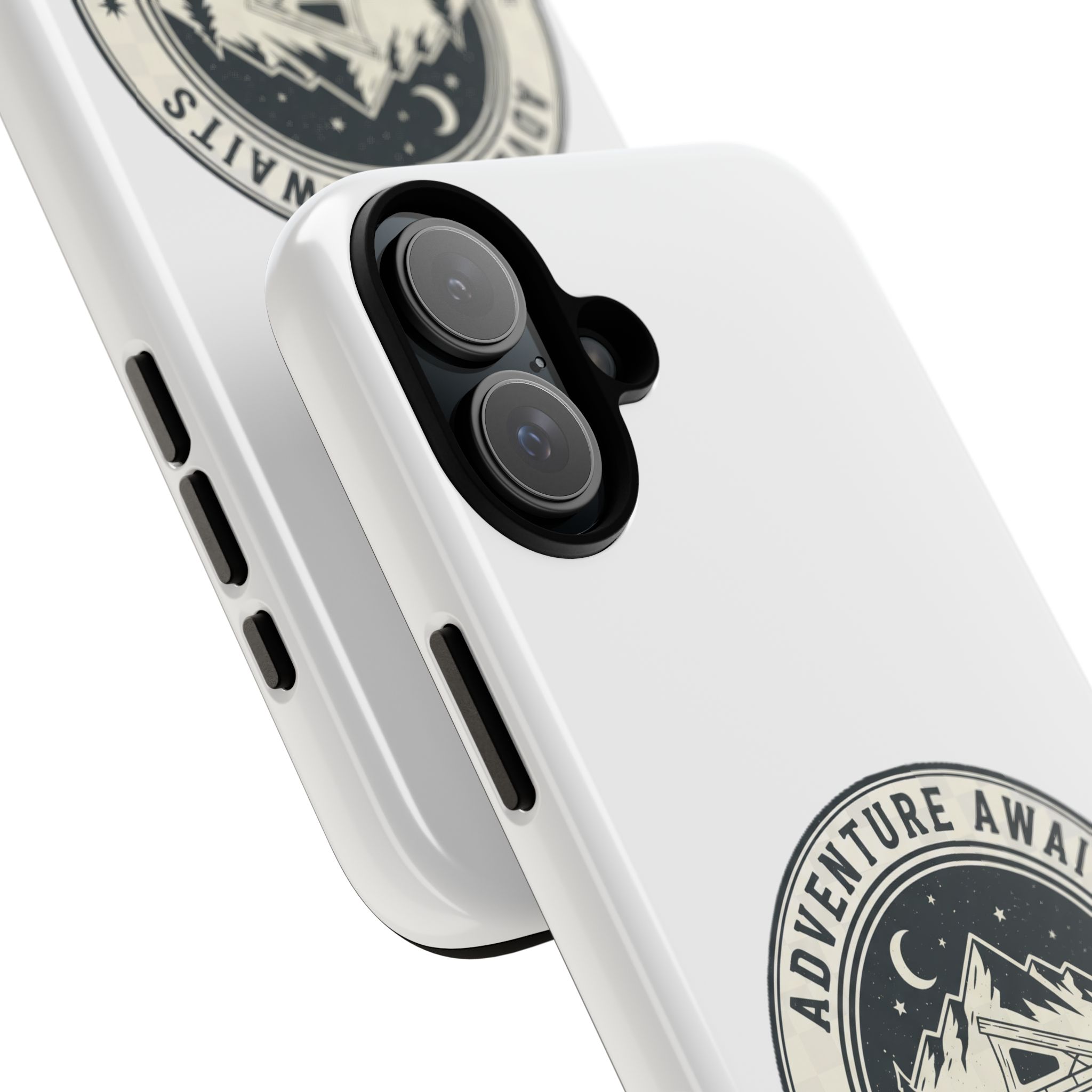 Phone Case — "Adventure Awaits-Go Where You Feel Most Alive" Camper Van Design