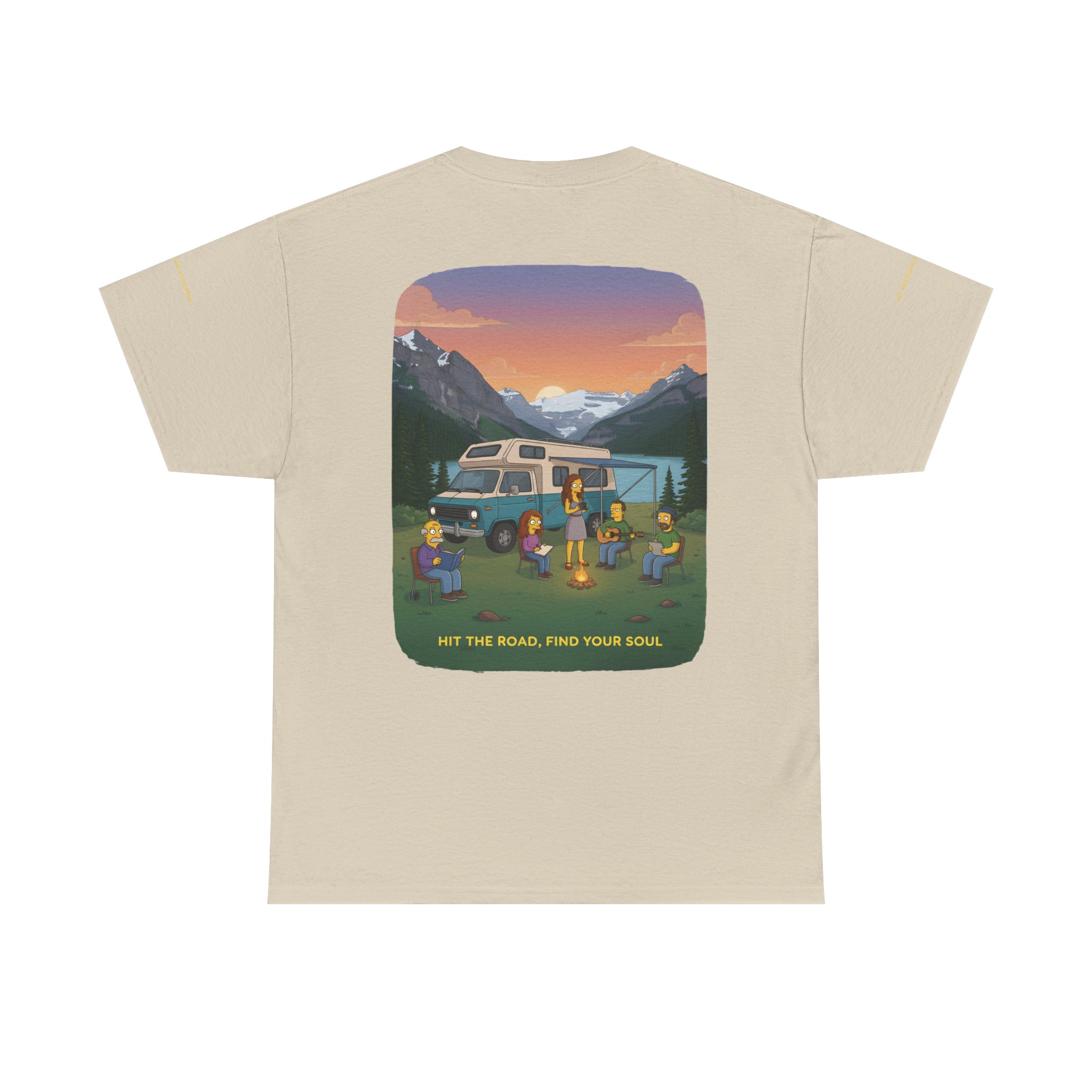 3445331435570902892_2048.jpeg Unisex Heavy Cotton Tee — "Hit The Road-Find Your Soul" Design Sitcom-Line