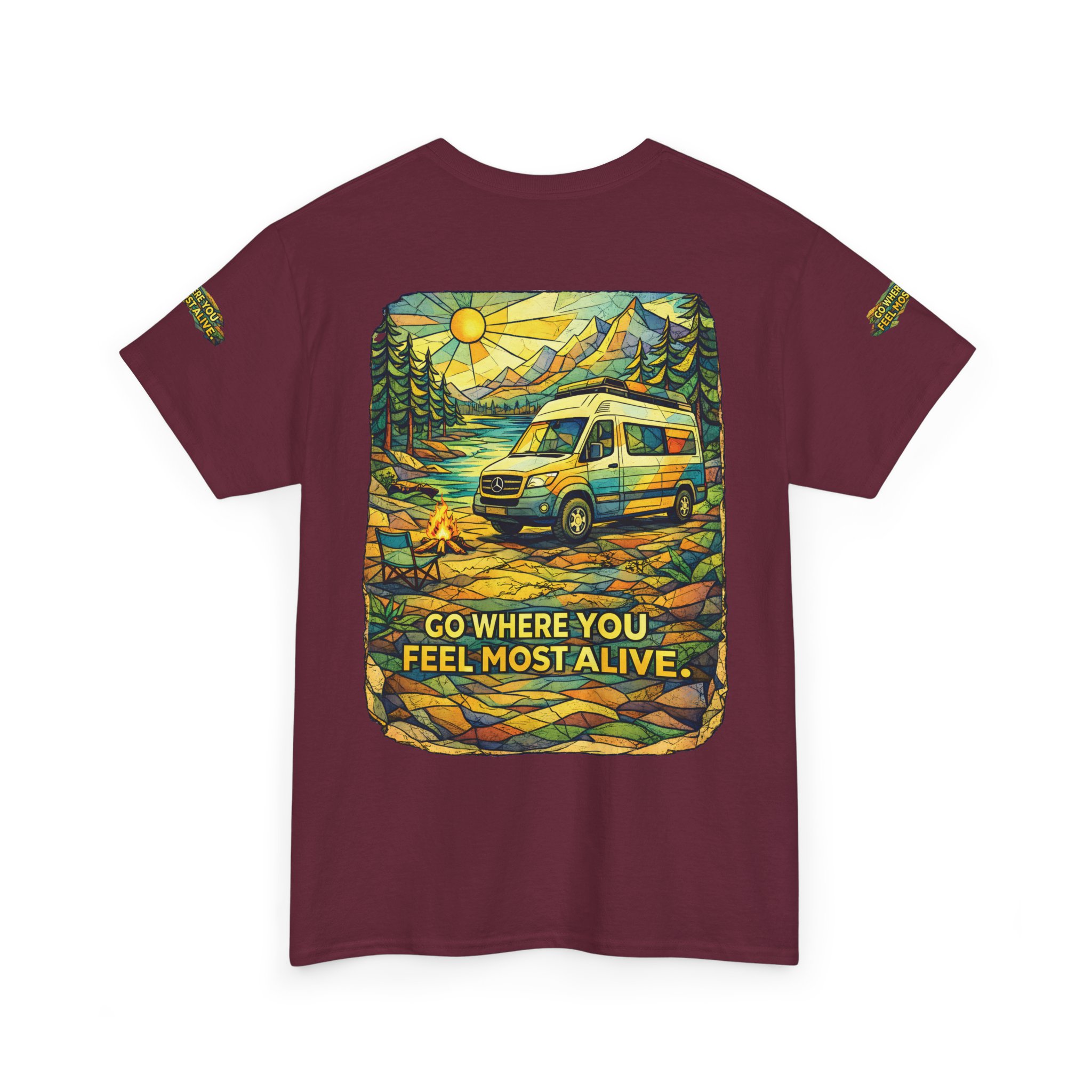 3468280644391104557_2048.jpeg Unisex Heavy Cotton Tee — "Go Where You Feel Most Alive" Design Cubic-Line