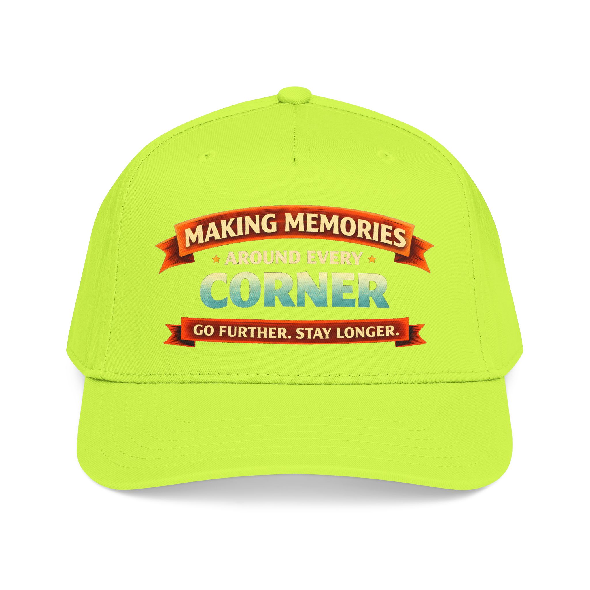 Baseball Cap - "Making Memories Around Every Corner" Design Scenic-Line