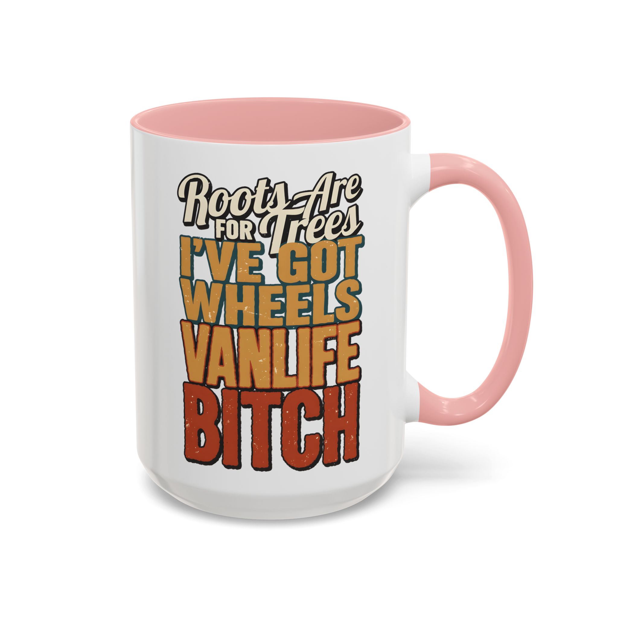 3523529366268086812_2048.jpeg Accent Coffee Mug (11, 15oz) — "Roots Are For Trees" Design F**K-Line