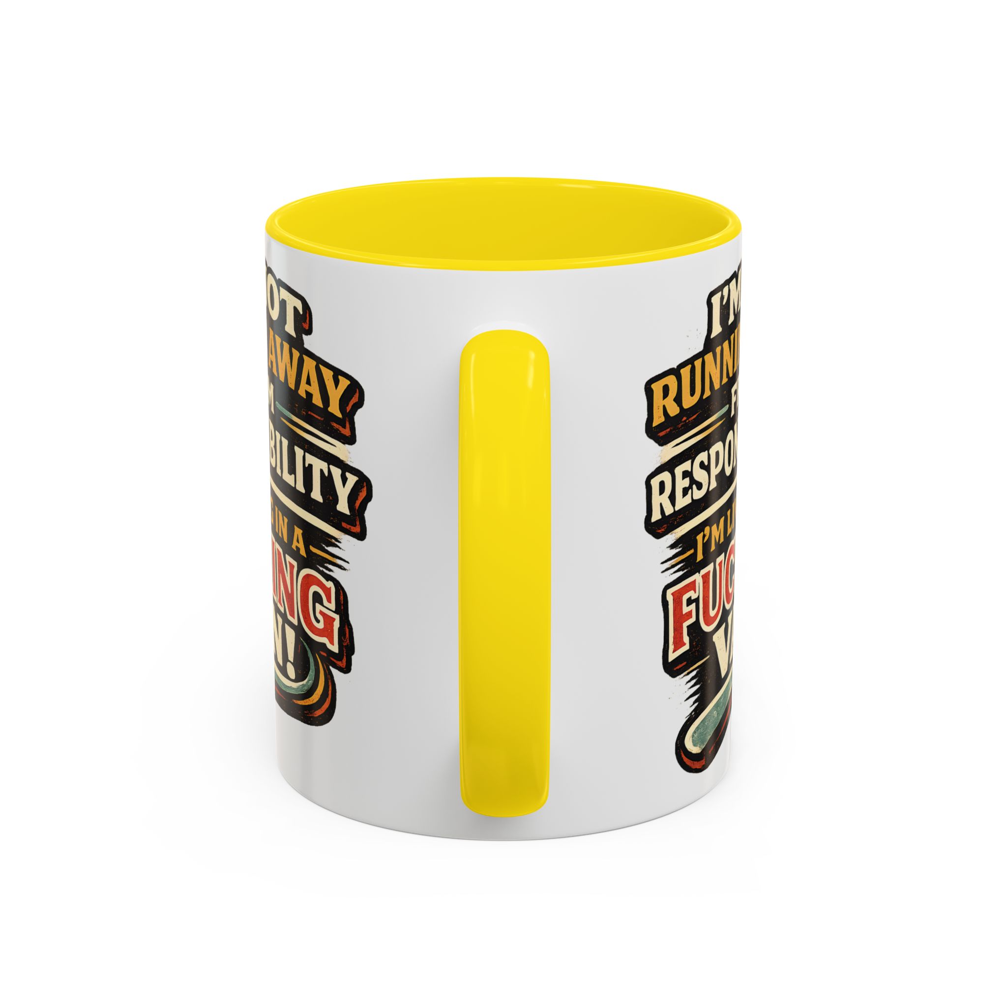 3532343384820492223_2048.jpeg Accent Coffee Mug (11, 15oz) — "I`m Not running Away" Design F**K-Line