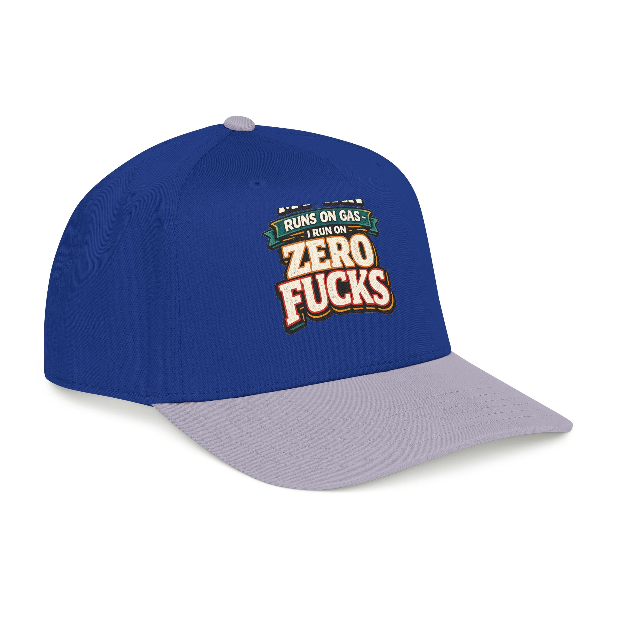 Baseball Cap - "My Van Runs On Gas" Design F**K-Line