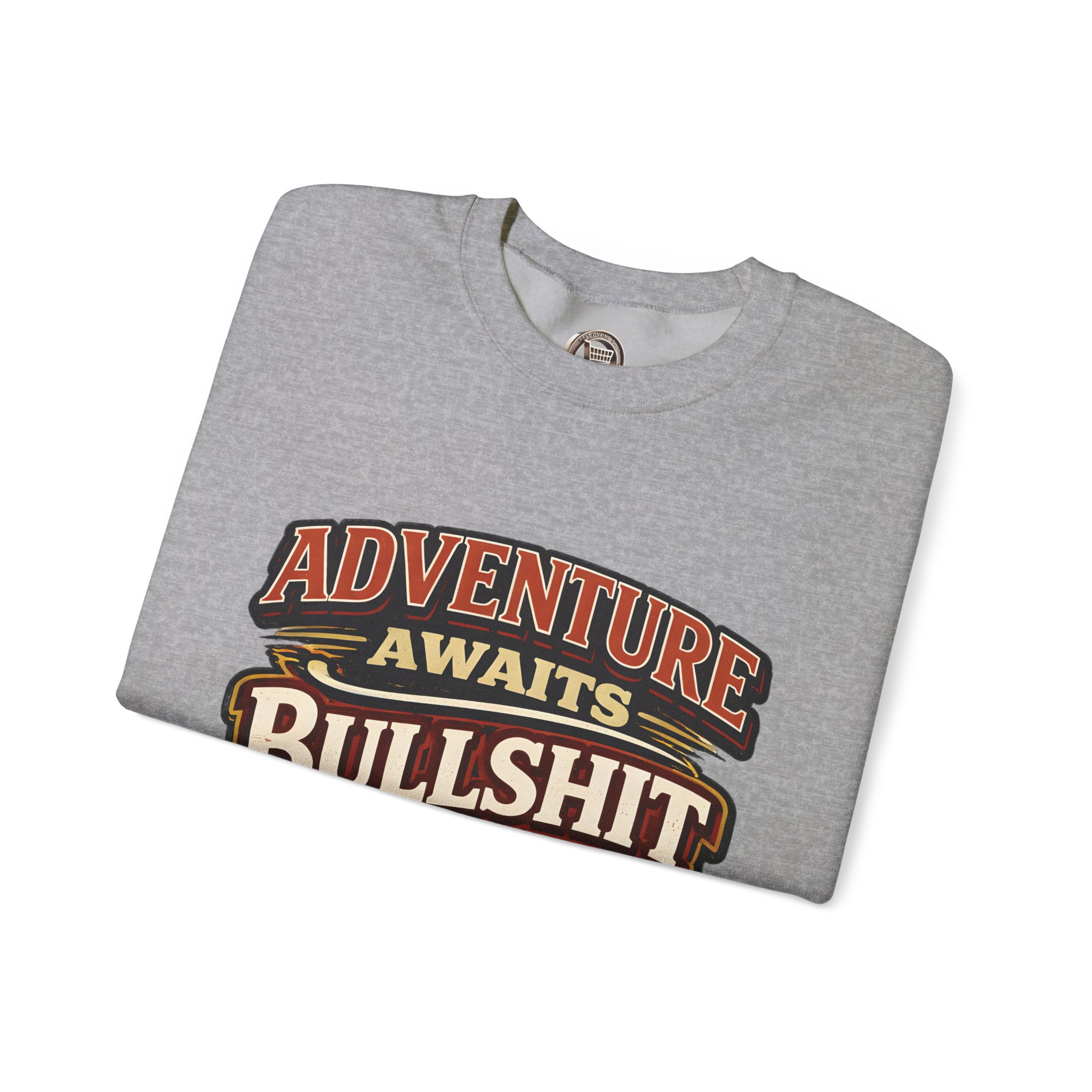 3587981812366344892_2048.jpeg Unisex Heavy Blend™ Crewneck Sweatshirt — "Adventure Awaits" Design F**K-Line