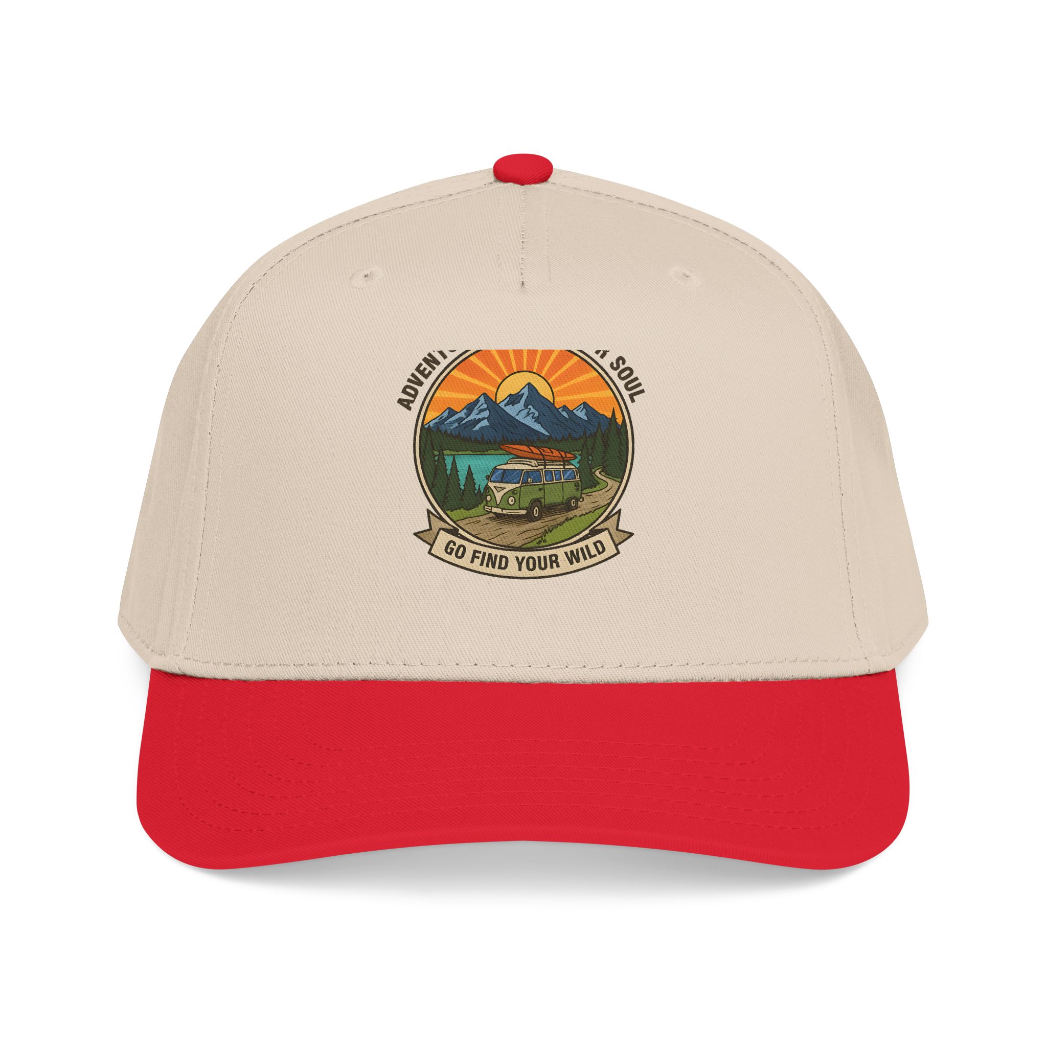 Baseball Cap — "Go Find Your Wild" Outdoor Patch