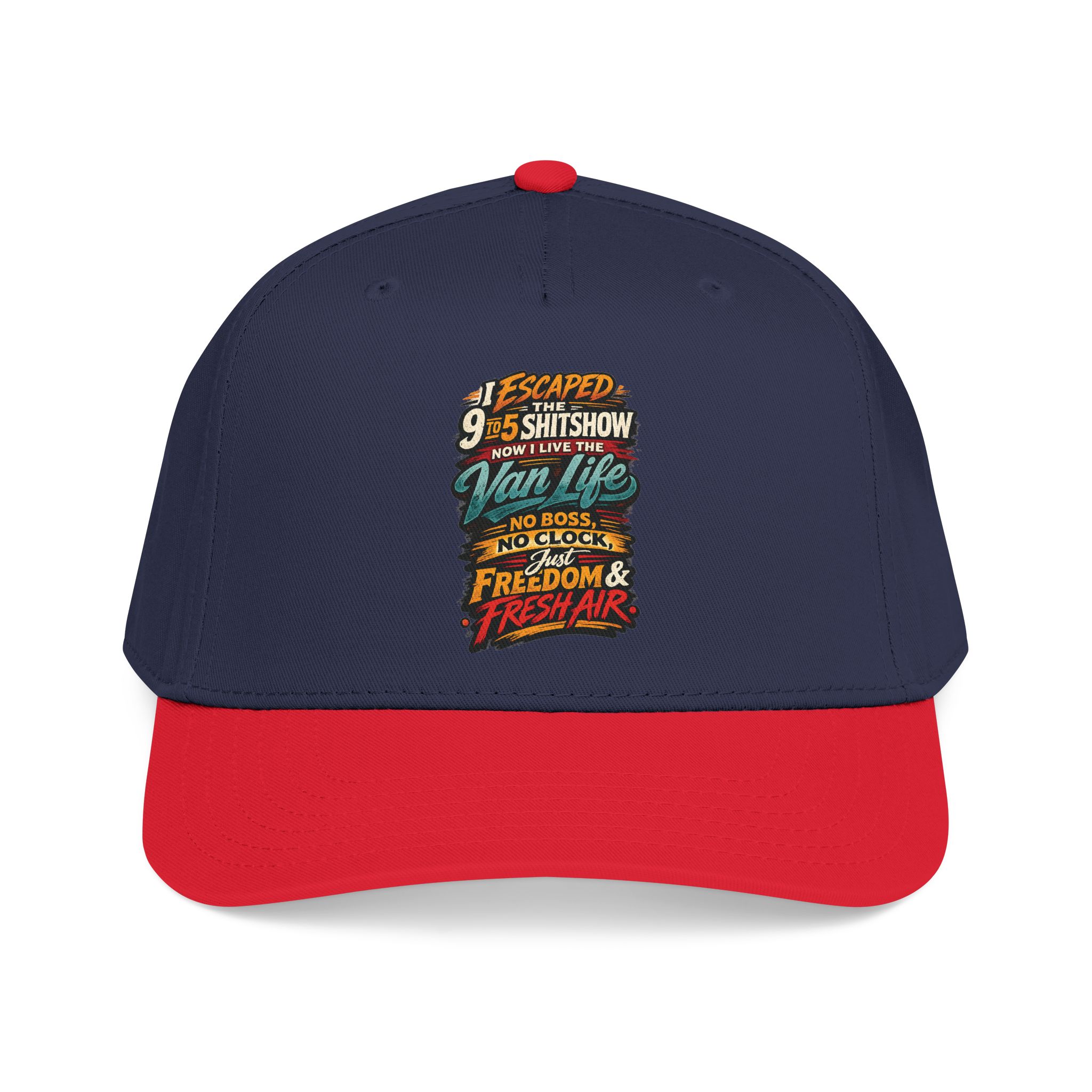 Baseball Cap - "I Escaped The 9 To 5" Design F**K-Line