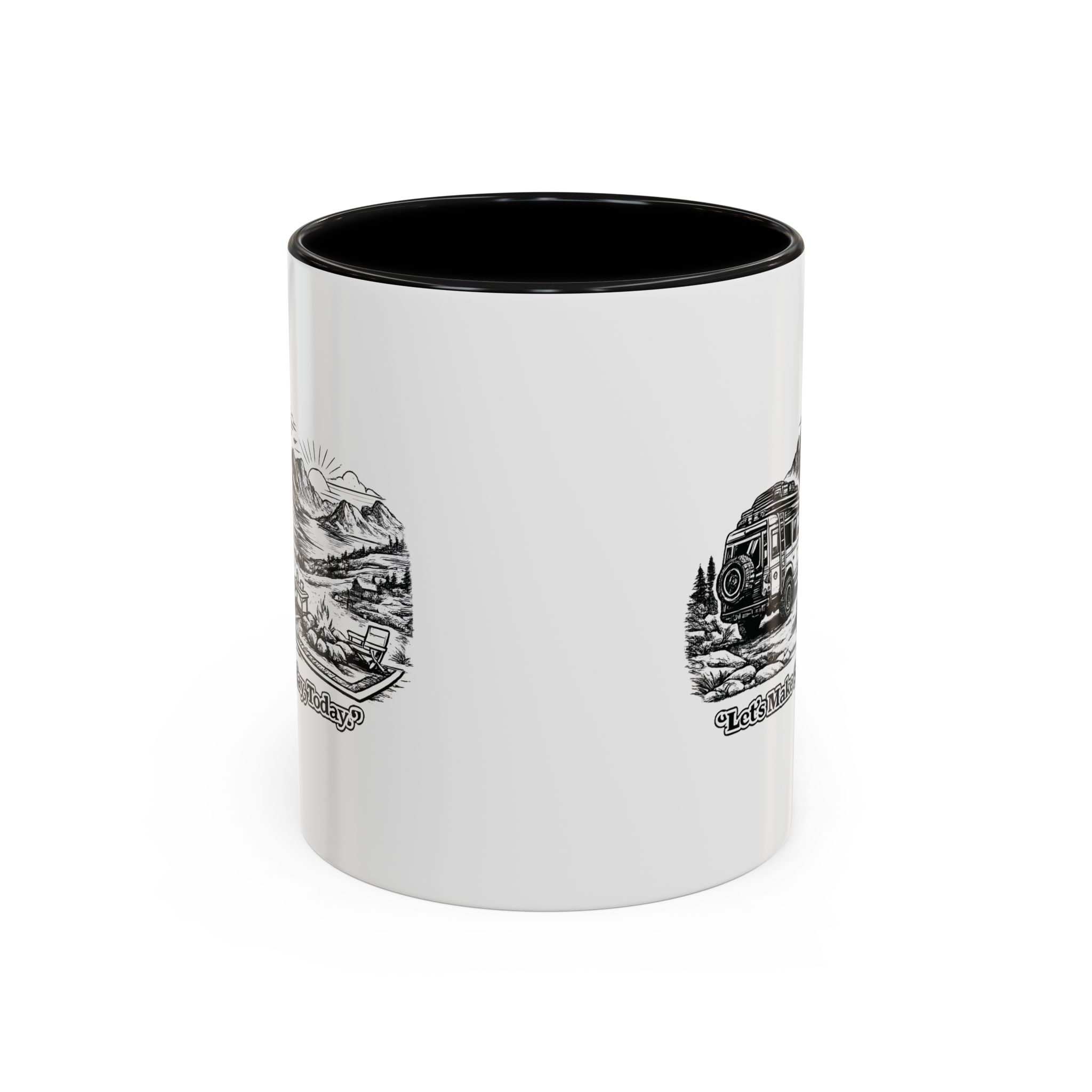 3622414297427636563_2048.jpeg Accent Coffee Mug (11, 15oz) — "Lets make Someday, Today?" Design Minimal-Line