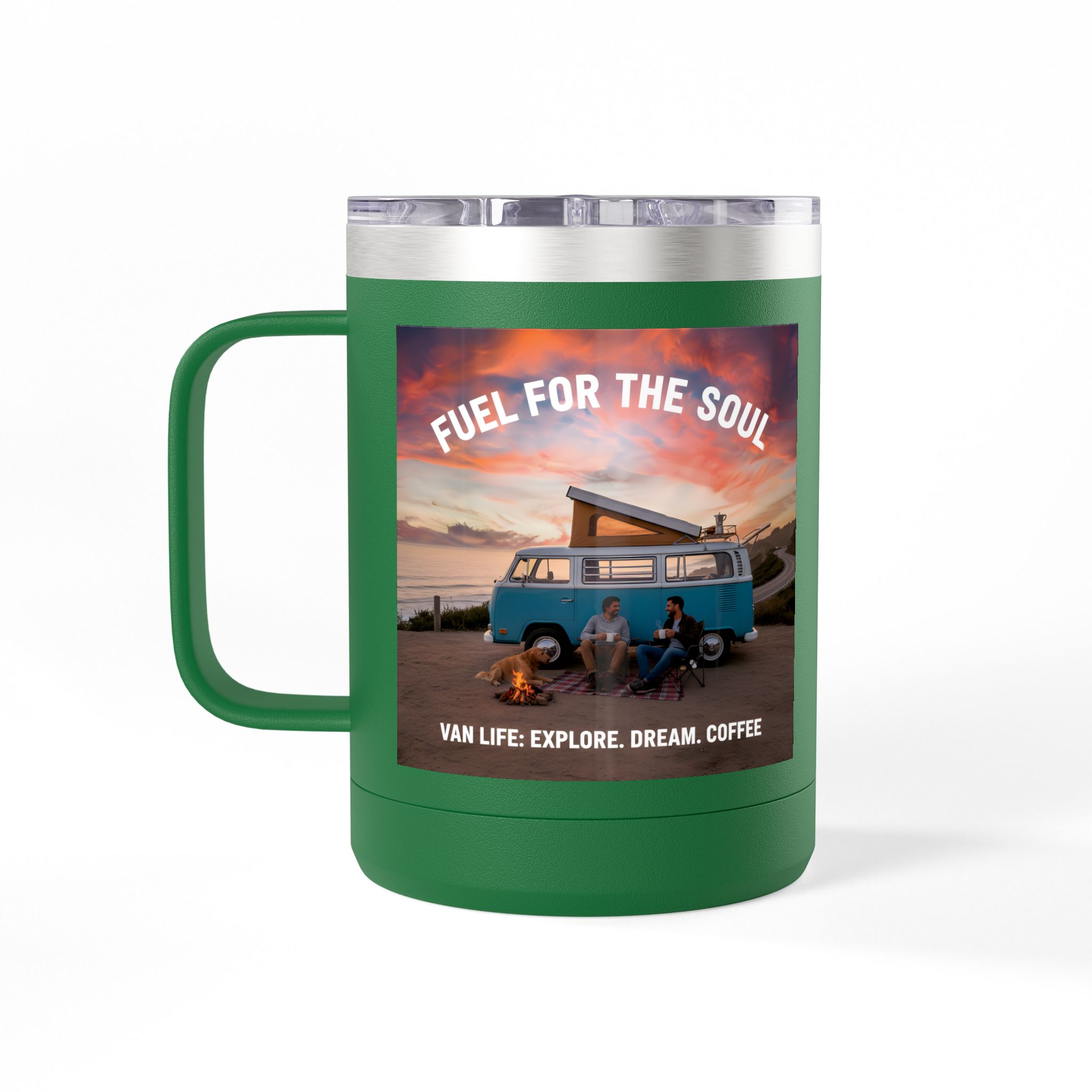 Coffee Mug Tumbler, 15oz — "Fuel for the Soul"