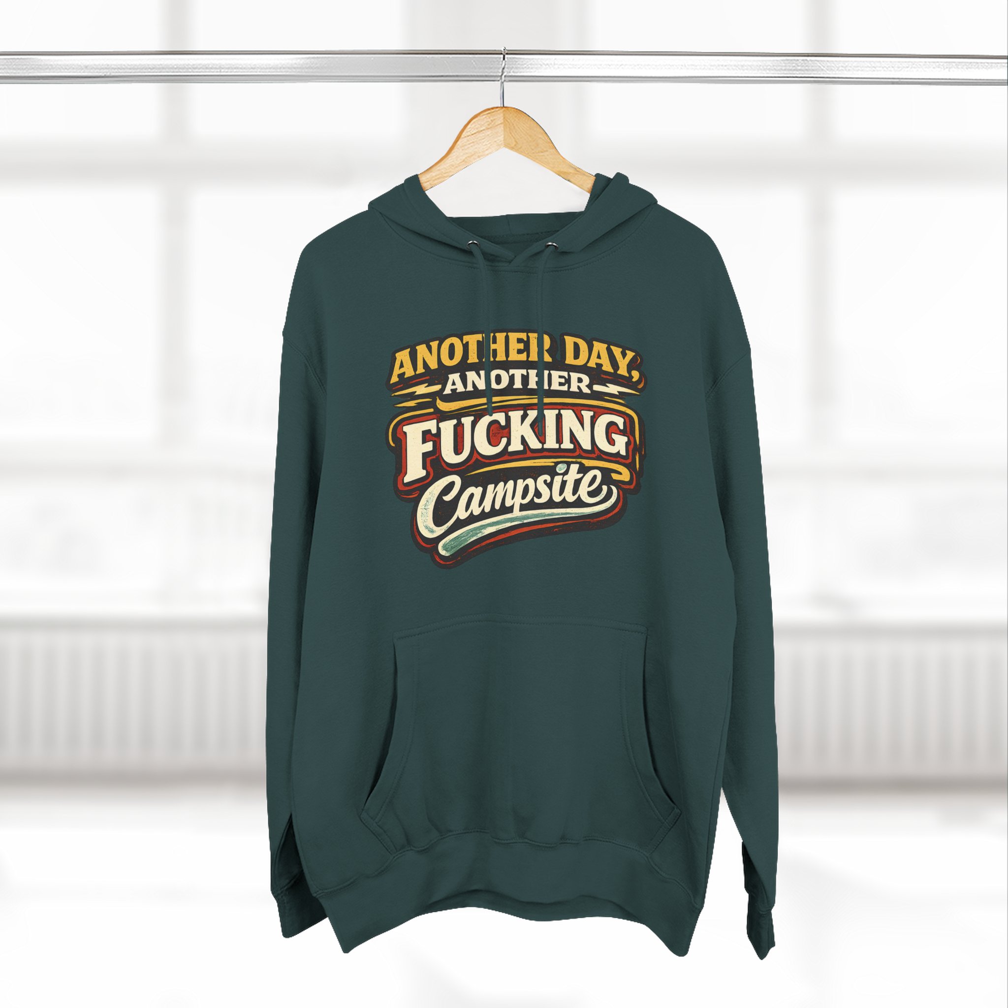 3650945832950250383_2048.jpeg Three-Panel Fleece Hoodie - "Another Day" Design F**K-Line