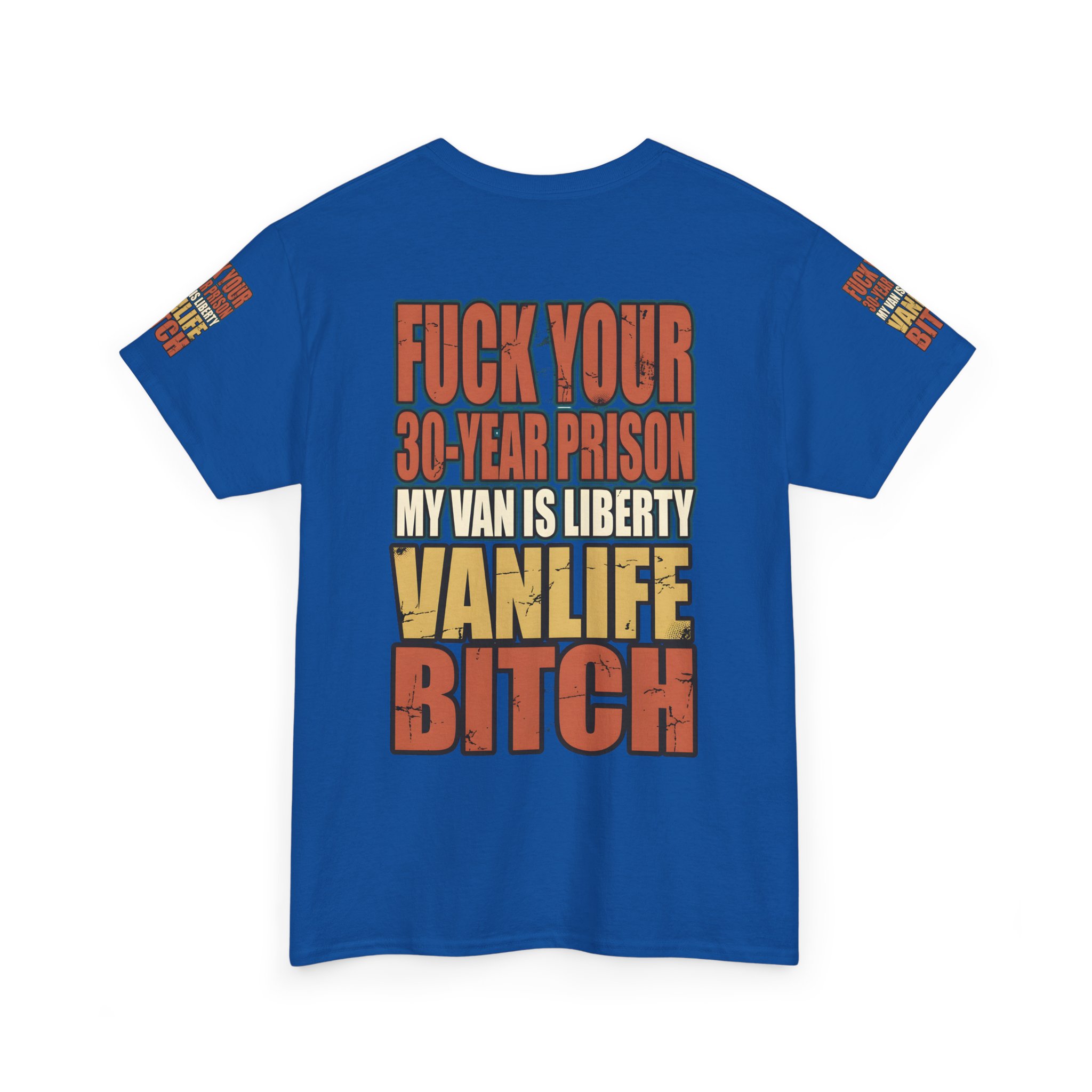 Unisex Heavy Cotton Tee — "Fuck Your 30 Year" Design F**K-Line