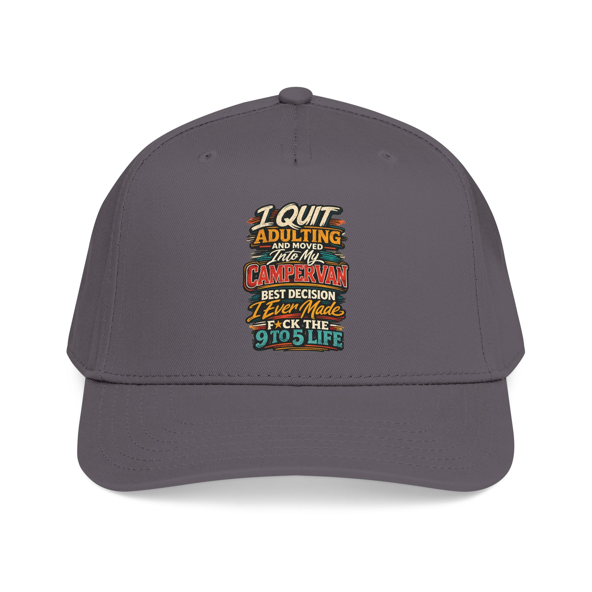 3656478518360615602_2048-3.jpeg Baseball Cap - "I Quit Adulting" Design F**K-Line