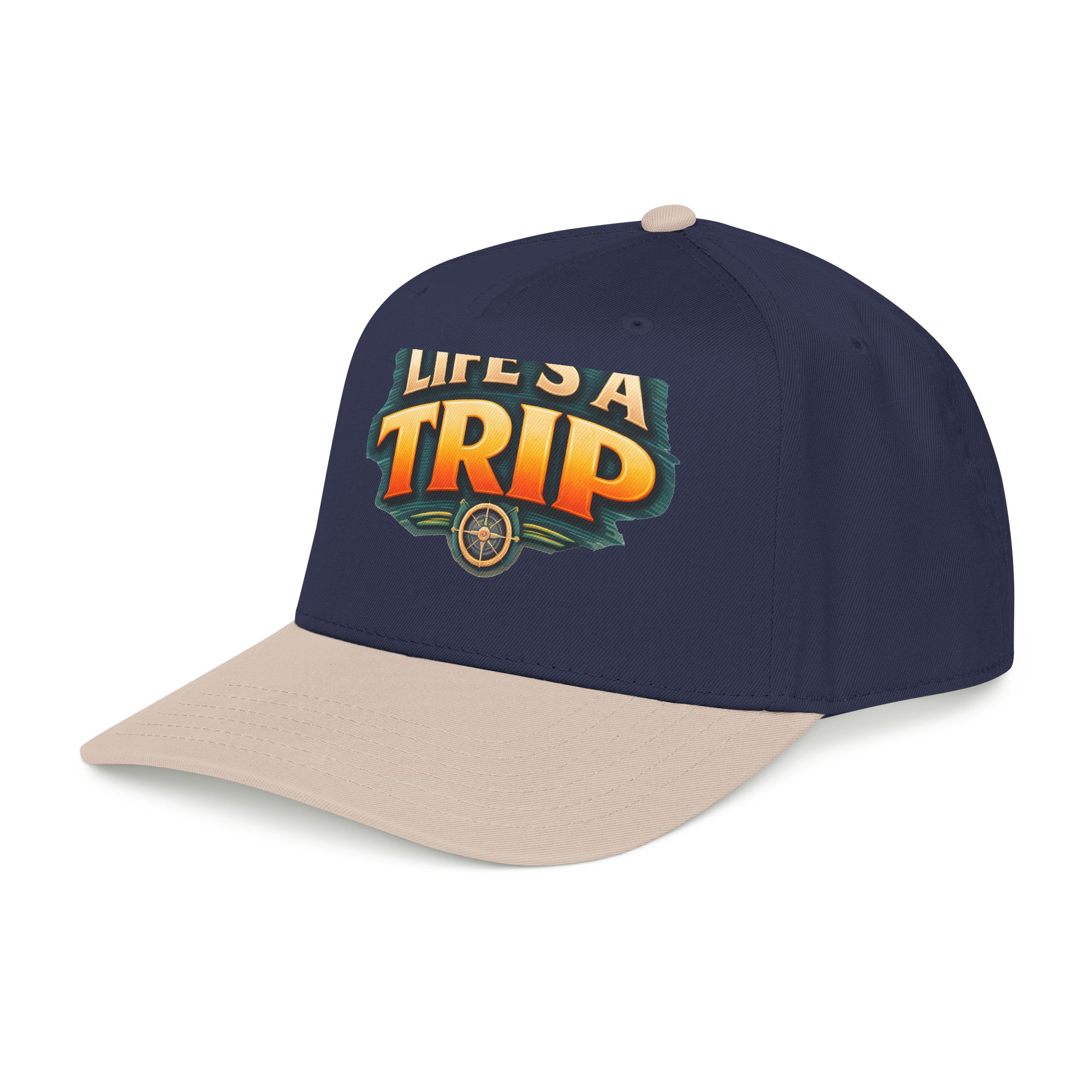 Baseball Cap - "Lifes A Trip" Design Scenic-Line