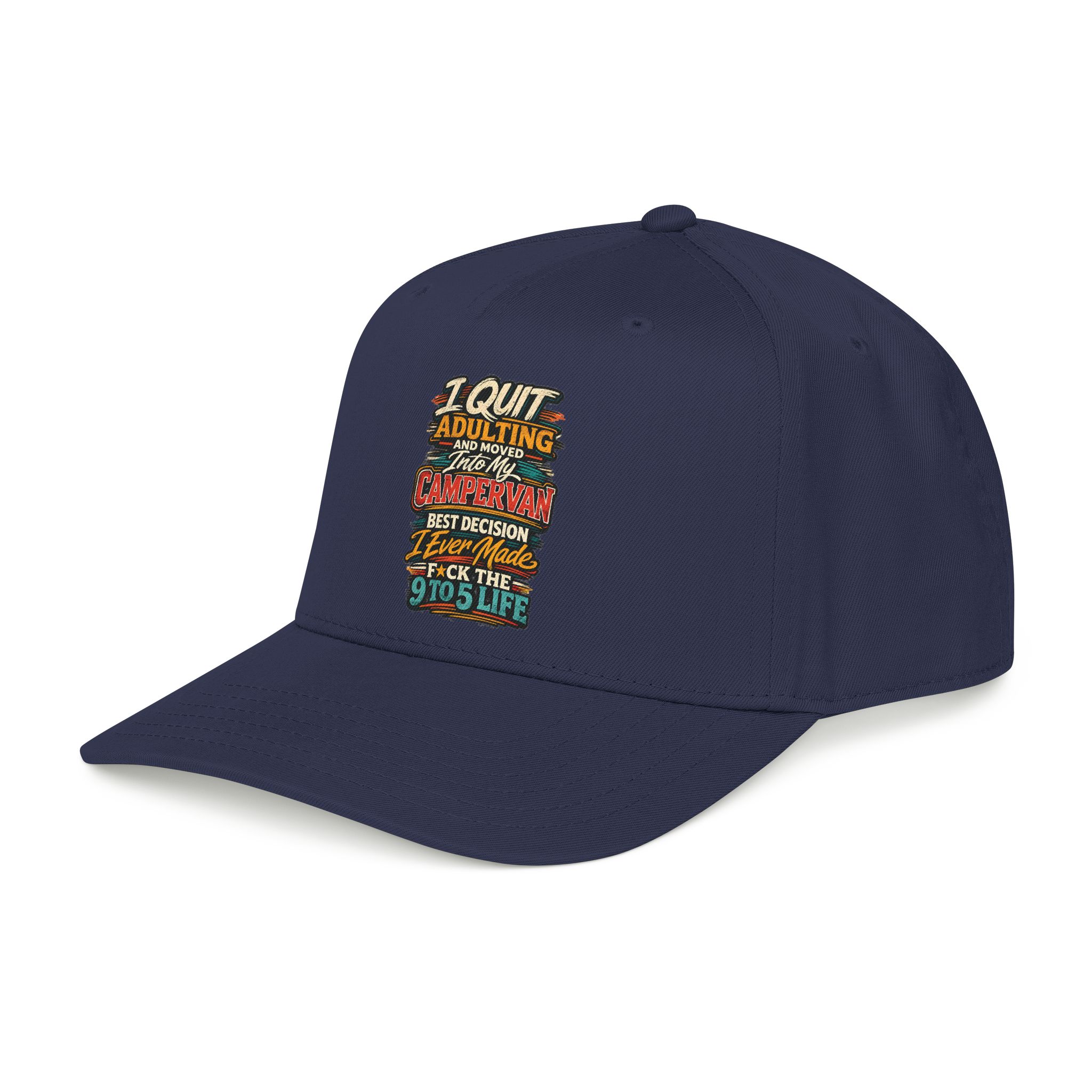 3724660168697092905_2048-3.jpeg Baseball Cap - "I Quit Adulting" Design F**K-Line